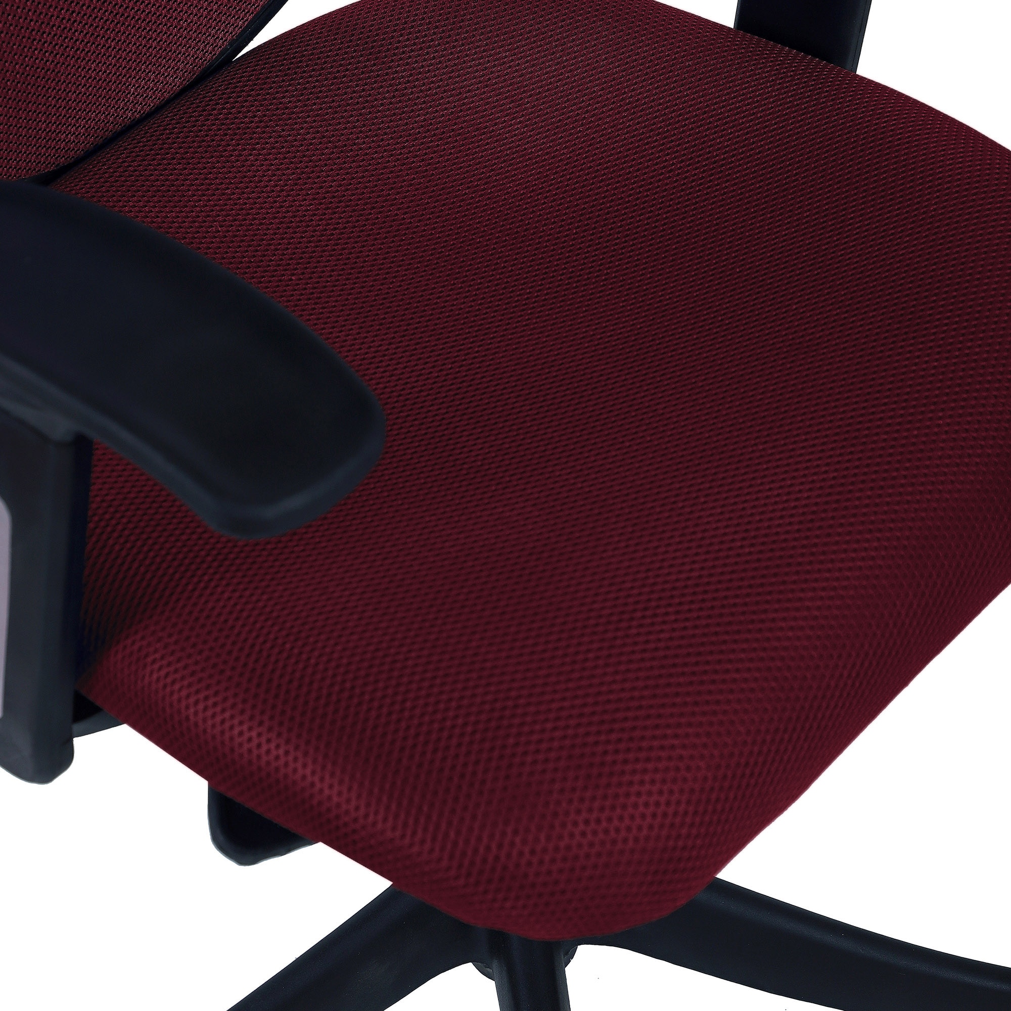 Odrione Low Back Ergonomic Chair in Maroon Colour