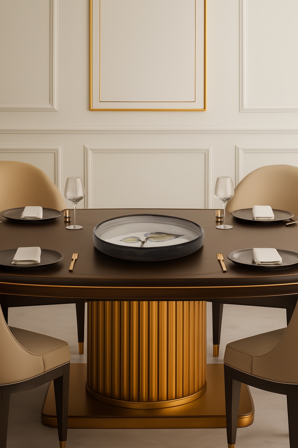 Lifestyle view of studio pottery ceramic dessert plate handcrafted tableware