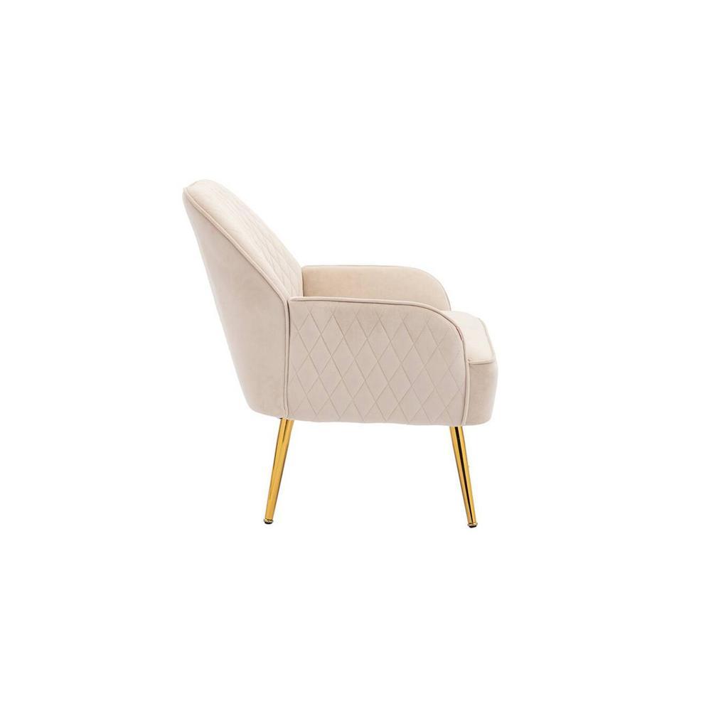 Ellie Accent Chair in Cream Colour