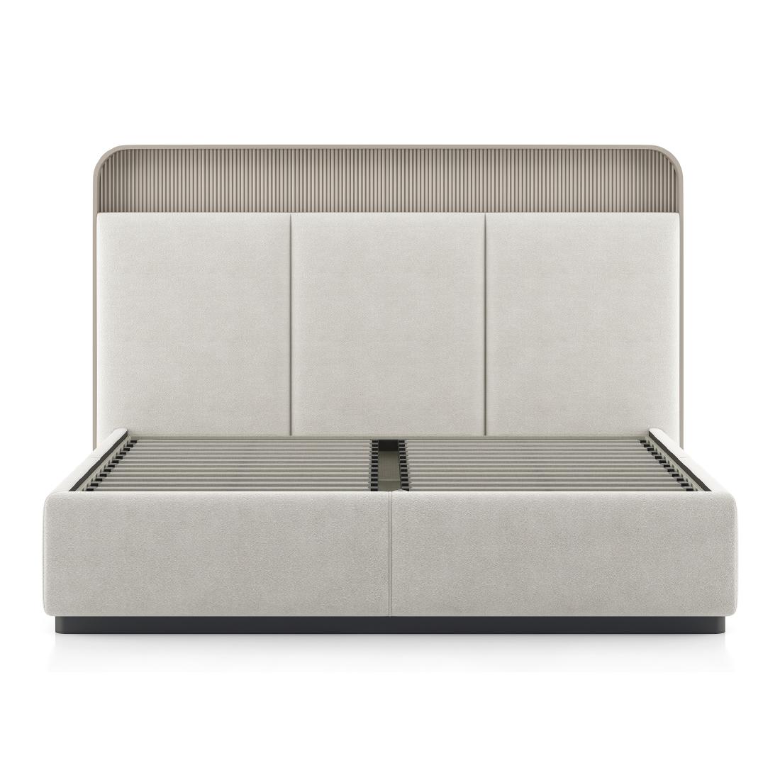Valeria Upholstered King Bed With Hydraulic Storage