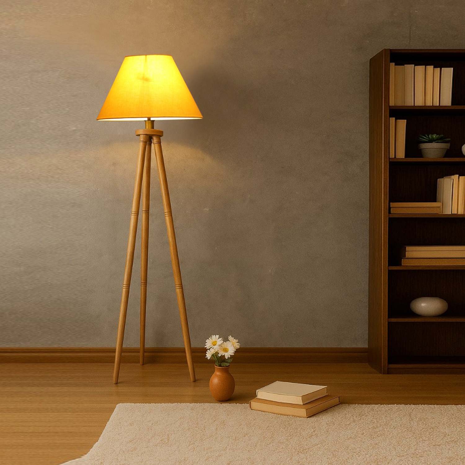 Devansh Tripod Floor Lamp