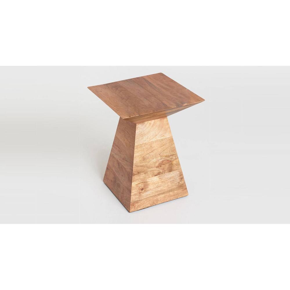Melvena Solid Wood Side Table