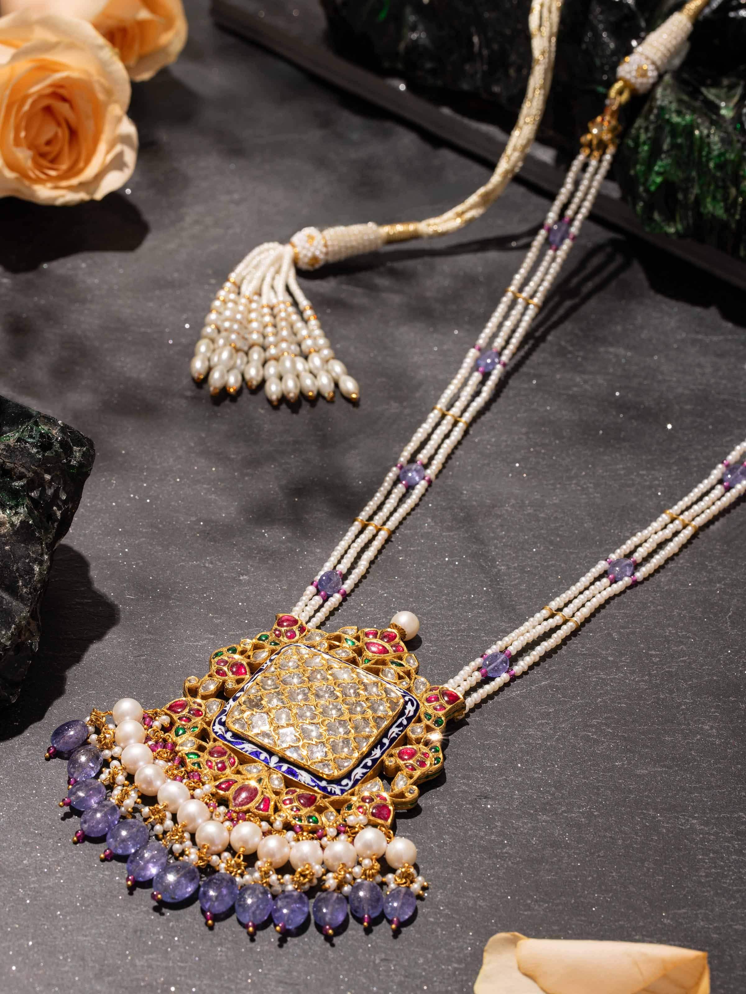 Badroom 22 Karat Gold Long Necklace