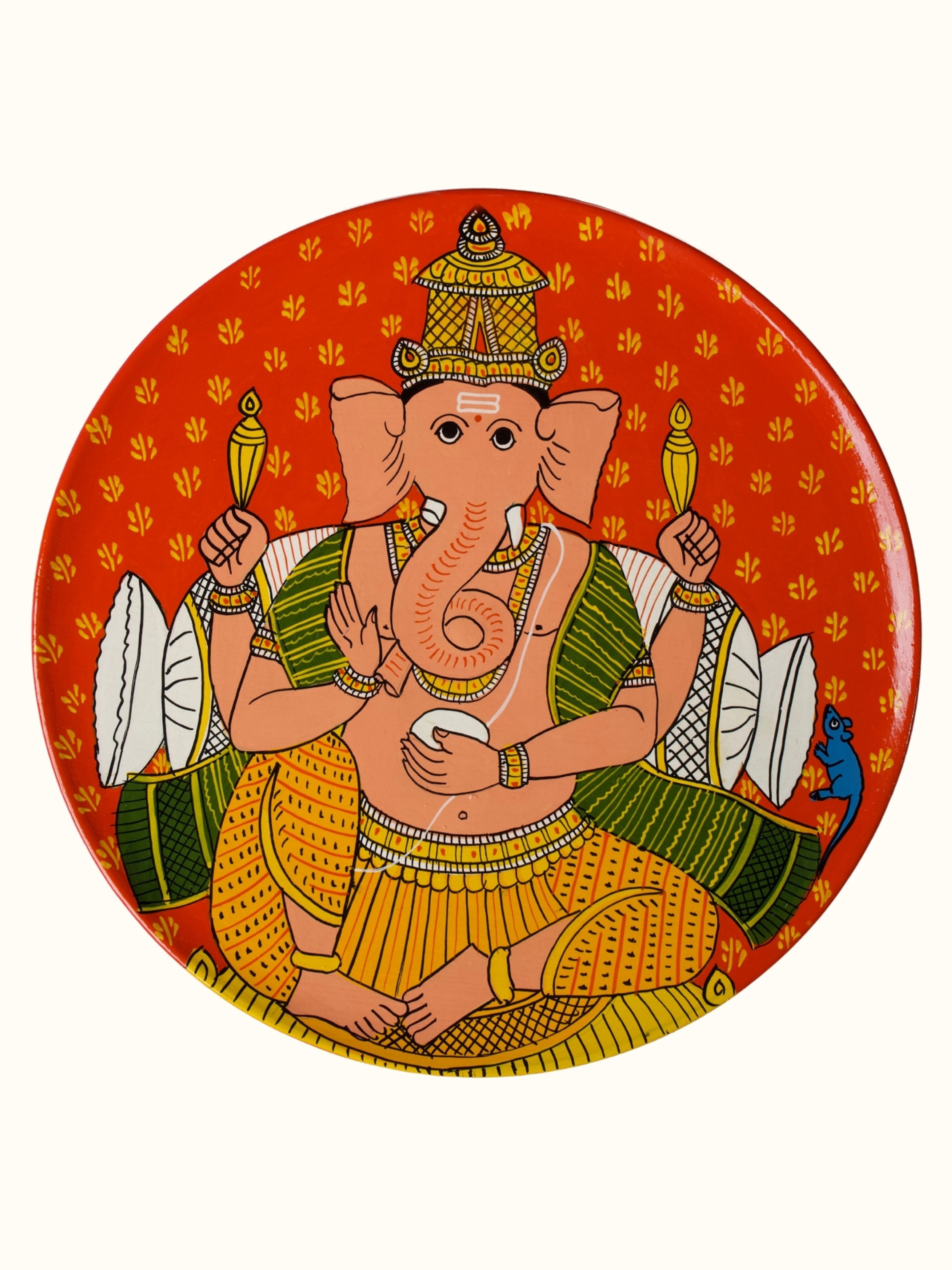 Ganesha Wall Cheriyal Display Plate