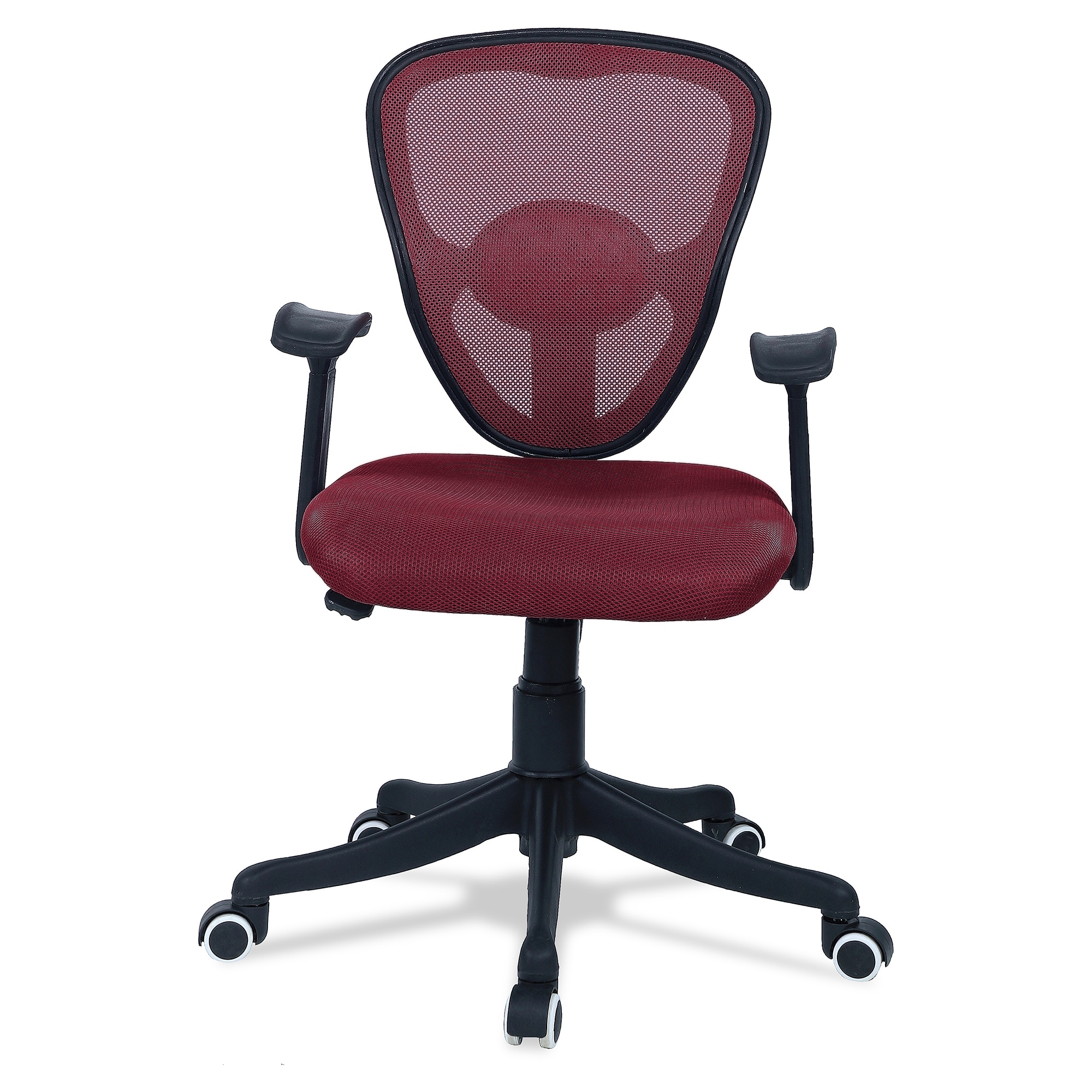 Aaeroa Low Back Ergonomic Chair in Maroon Colour