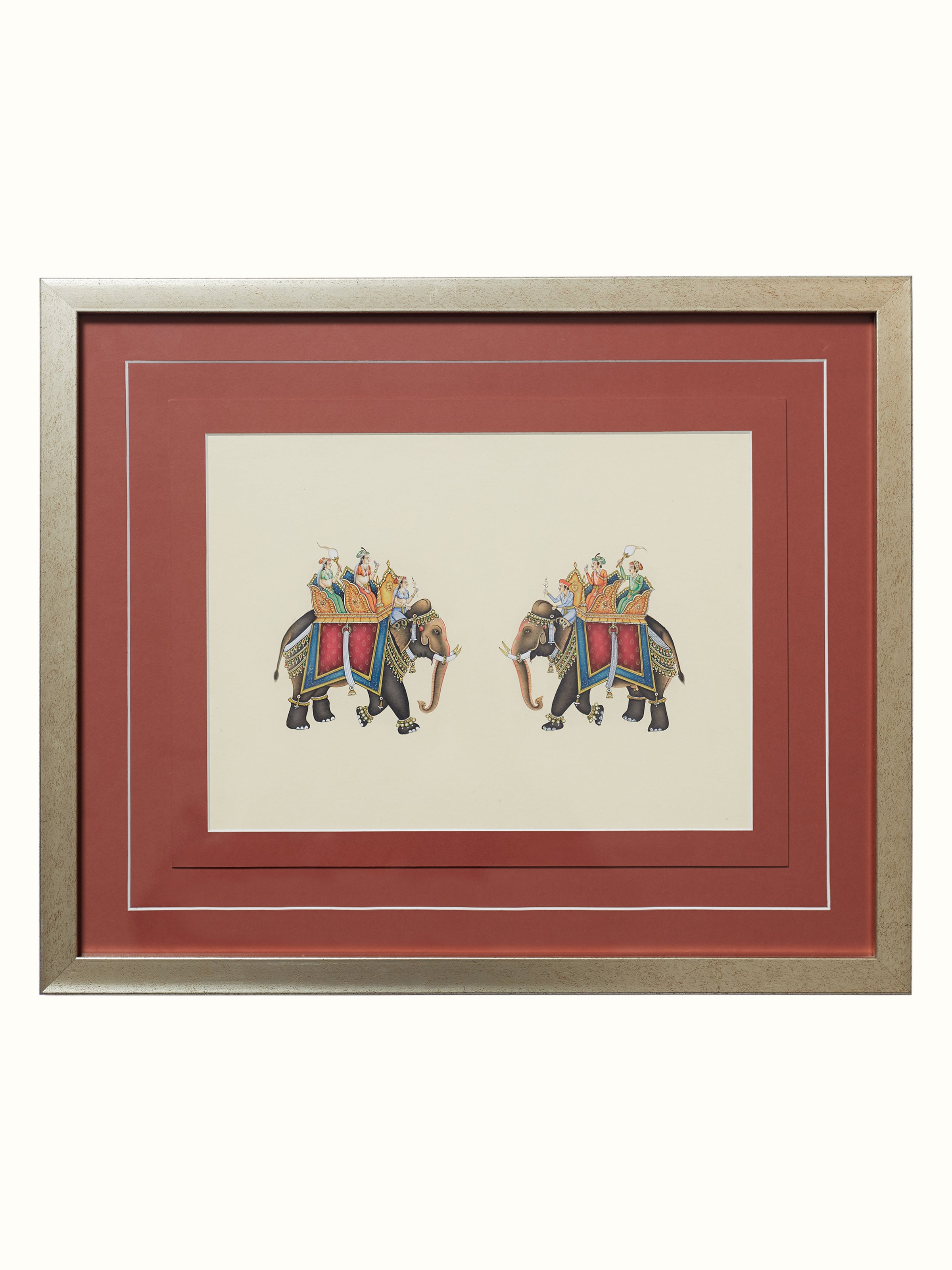 Royal Elephant Miniature Painting