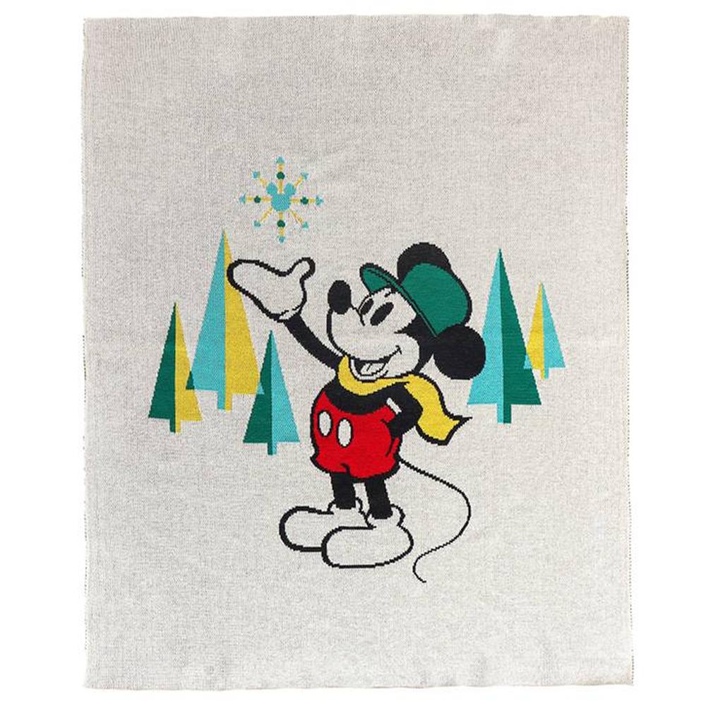 Christmas Mickey Mouse Baby Blanket