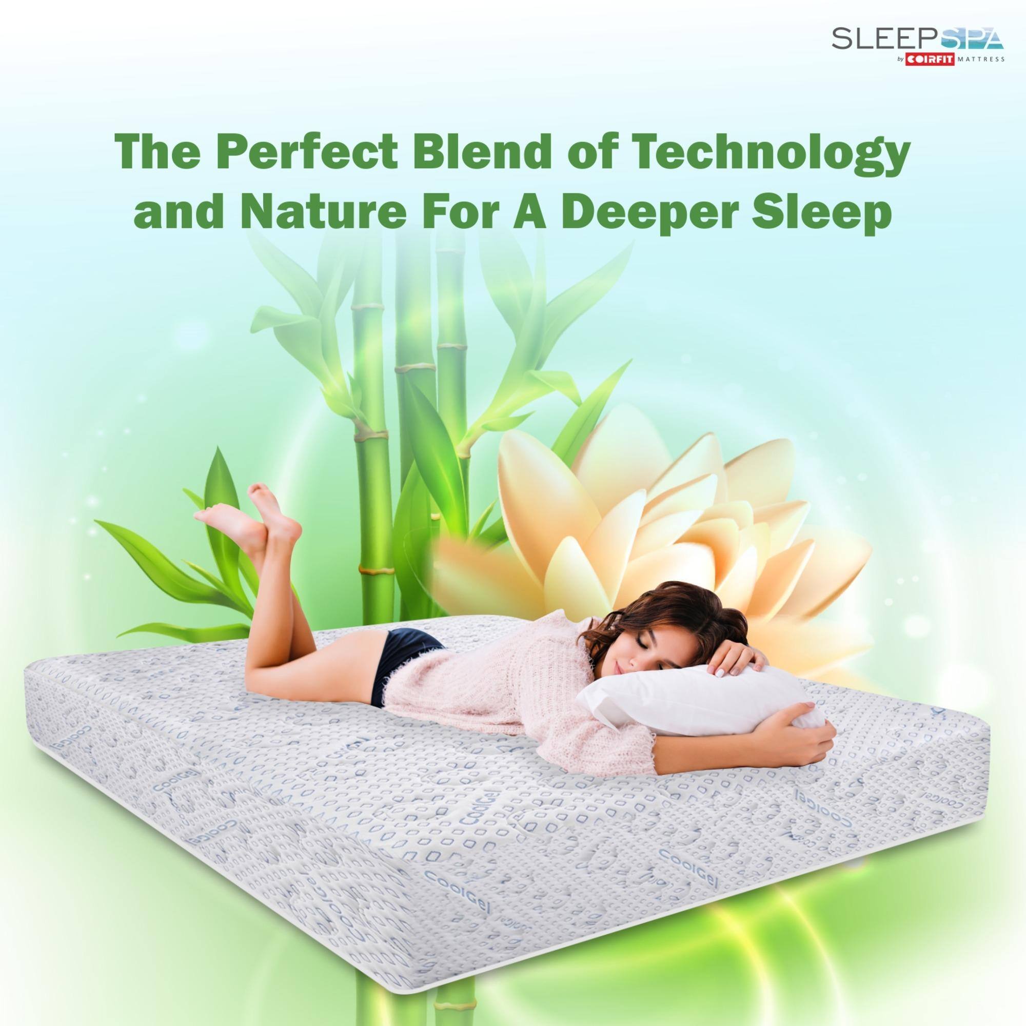 Nirvana Bamboo Fabric 7 Zone Pure Latex Foam Mattress - Single Size