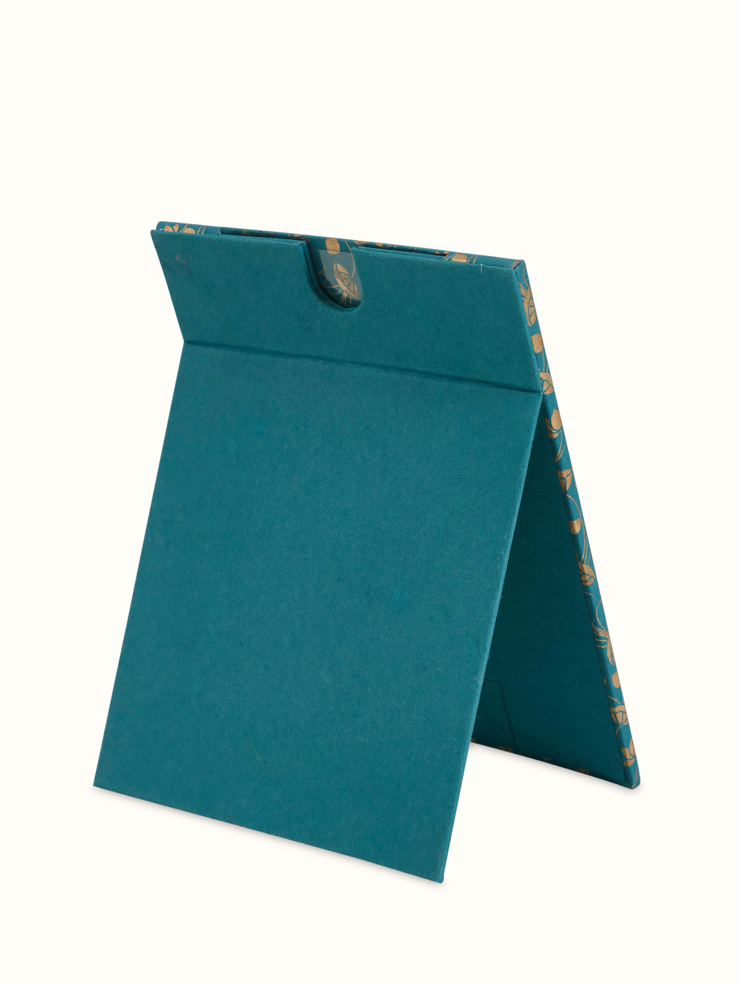 Back view of Handmade Paper Photo Frame