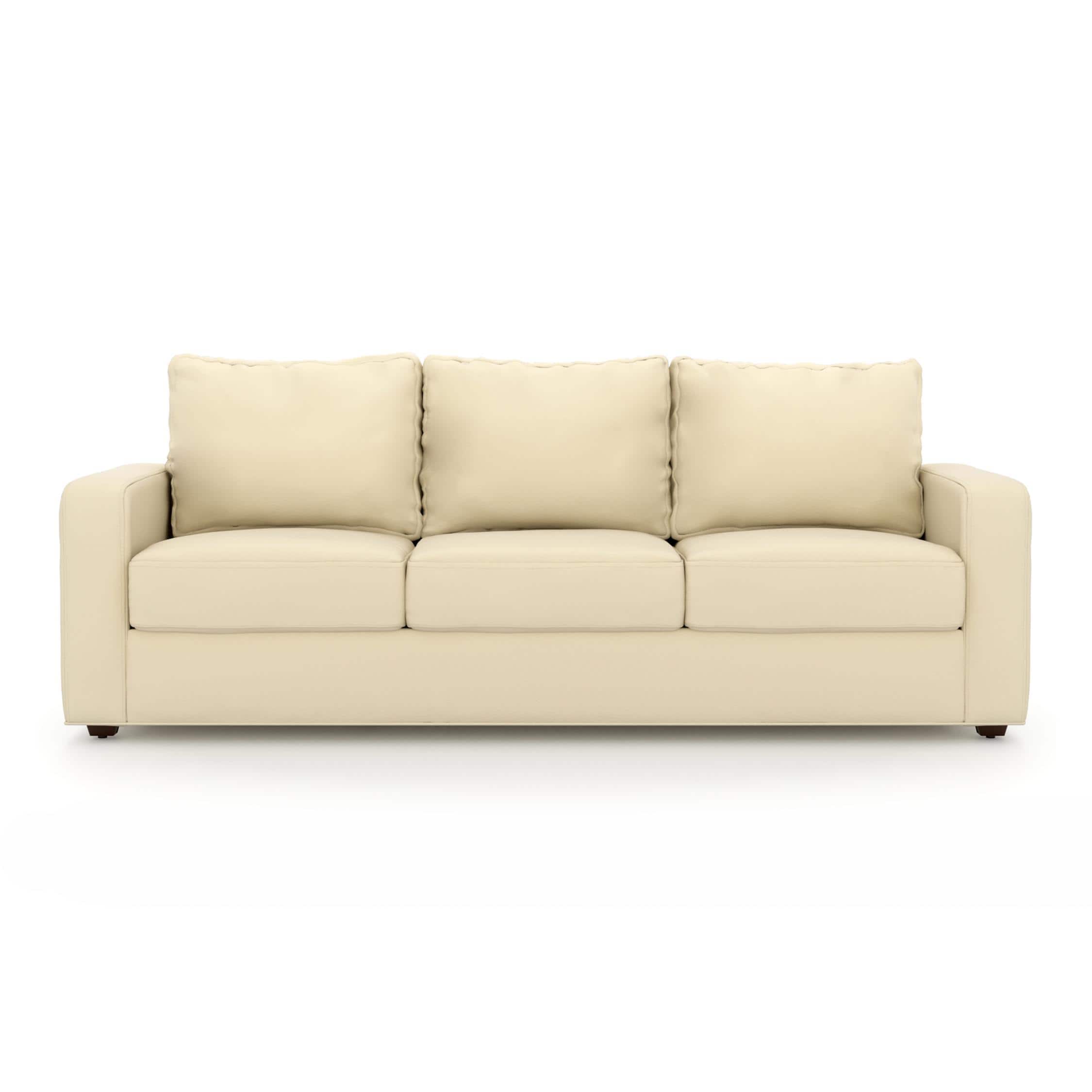 Apollo Sofa (Colour : Cream, Cushion : Hard, Back Type : Regular, Seater : 3+2+1)