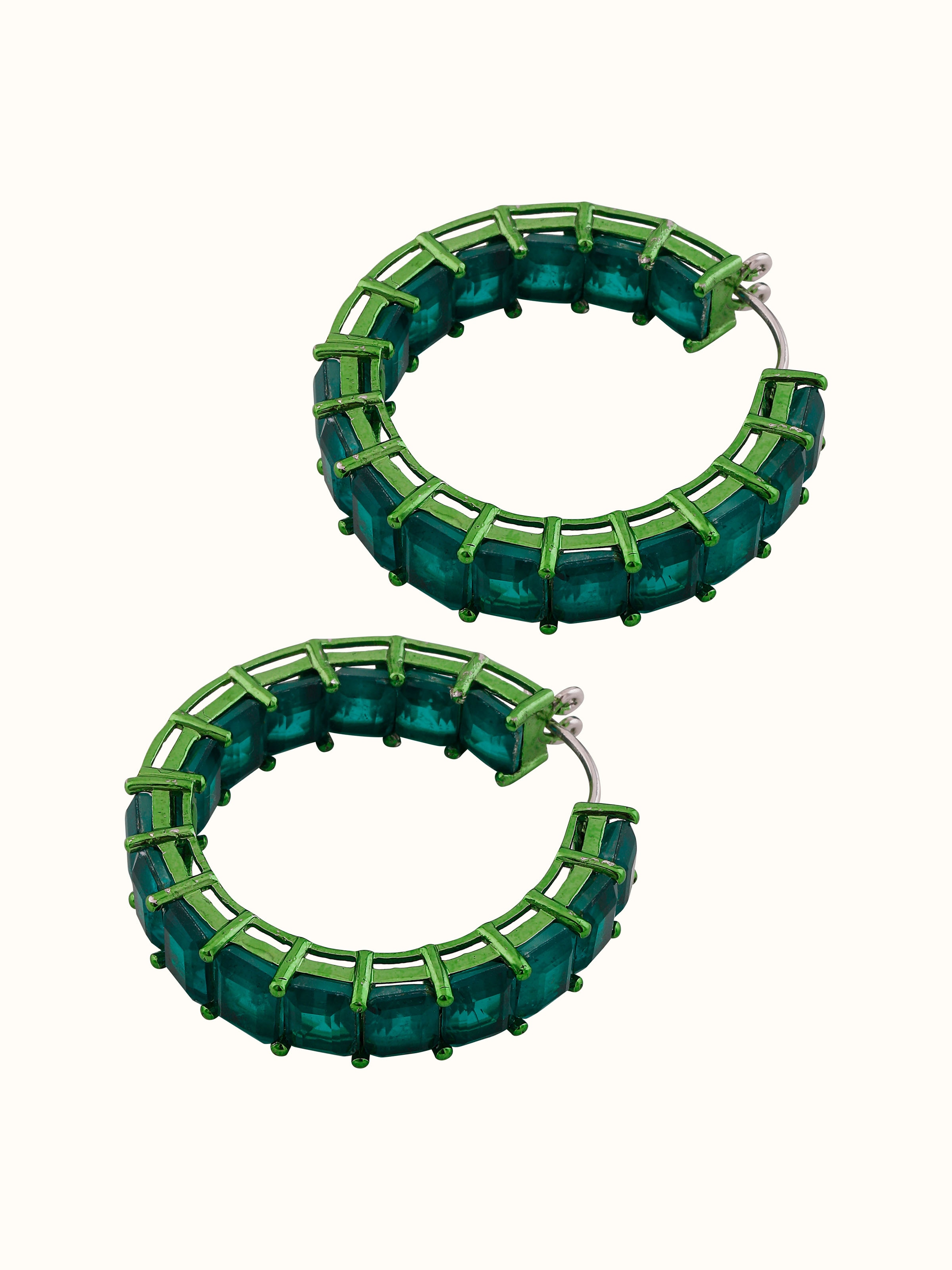 Silver Smithing Silver Hoop Earrings