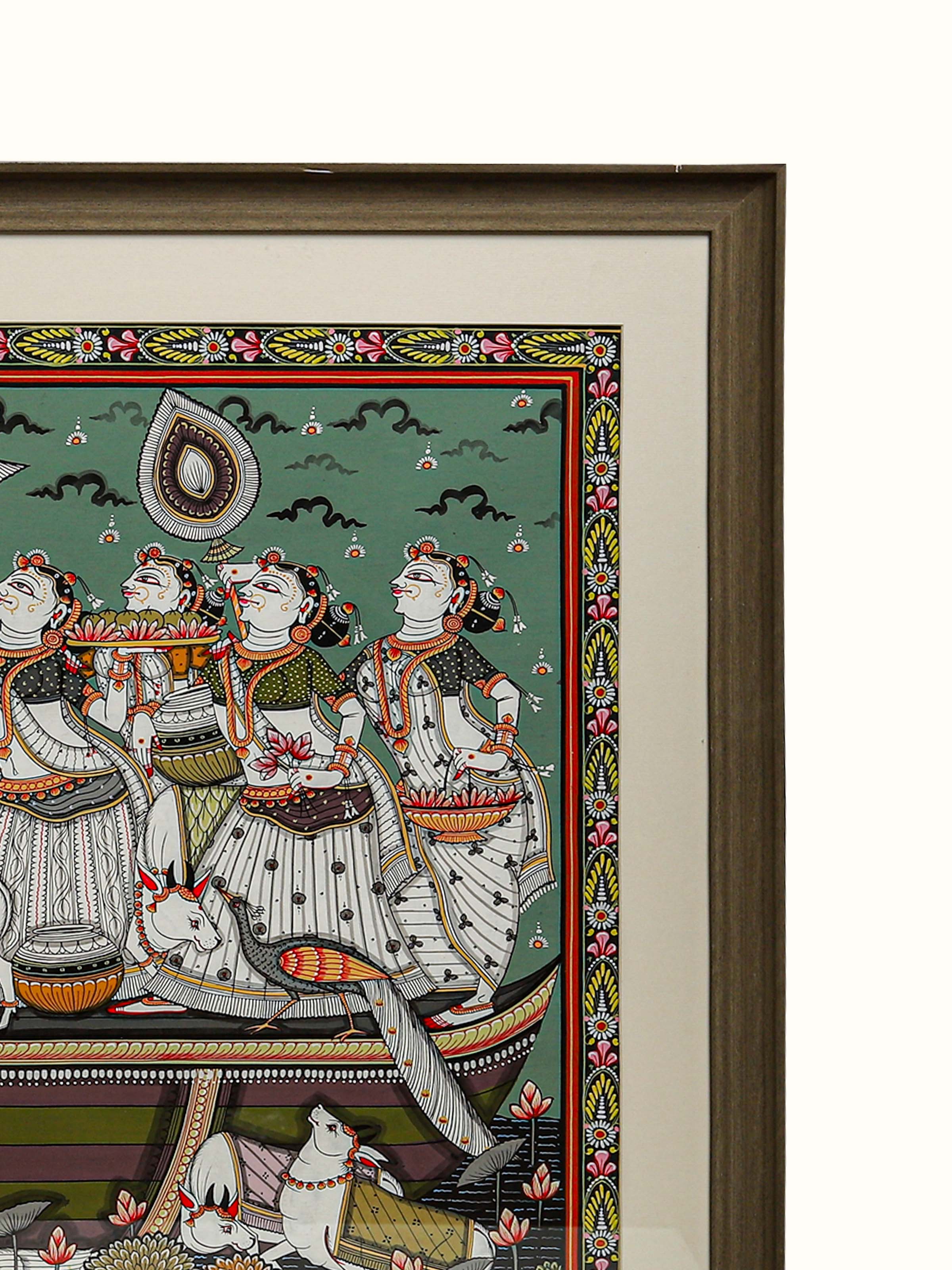 Naba Keli Patachitra Painting