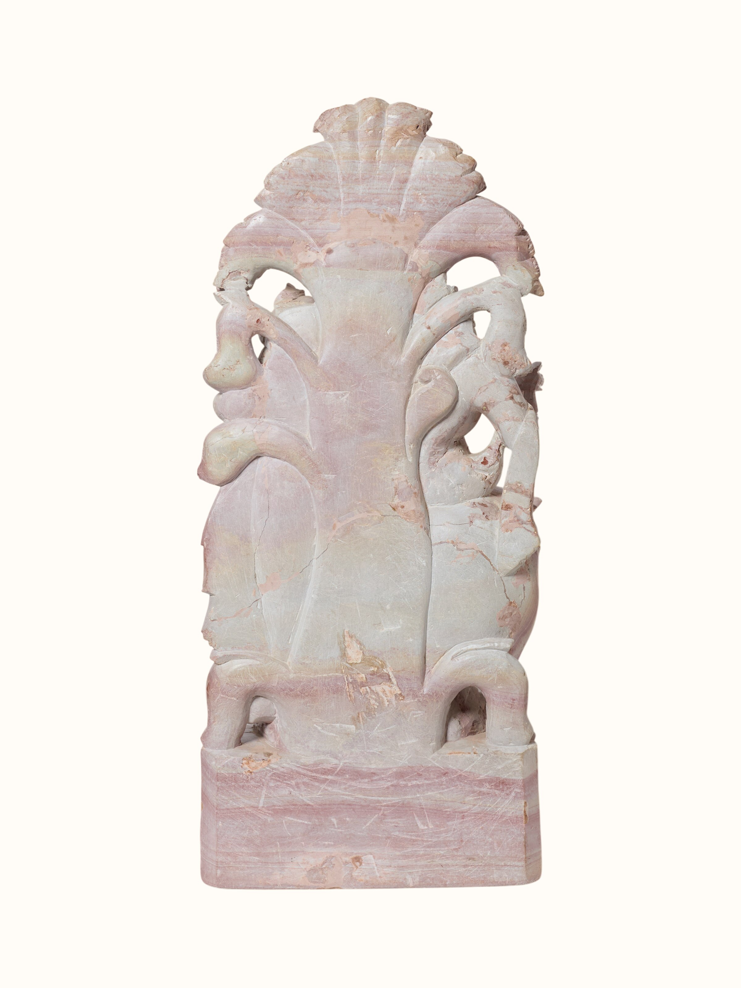 Stone Carved Radha Krishna Idol