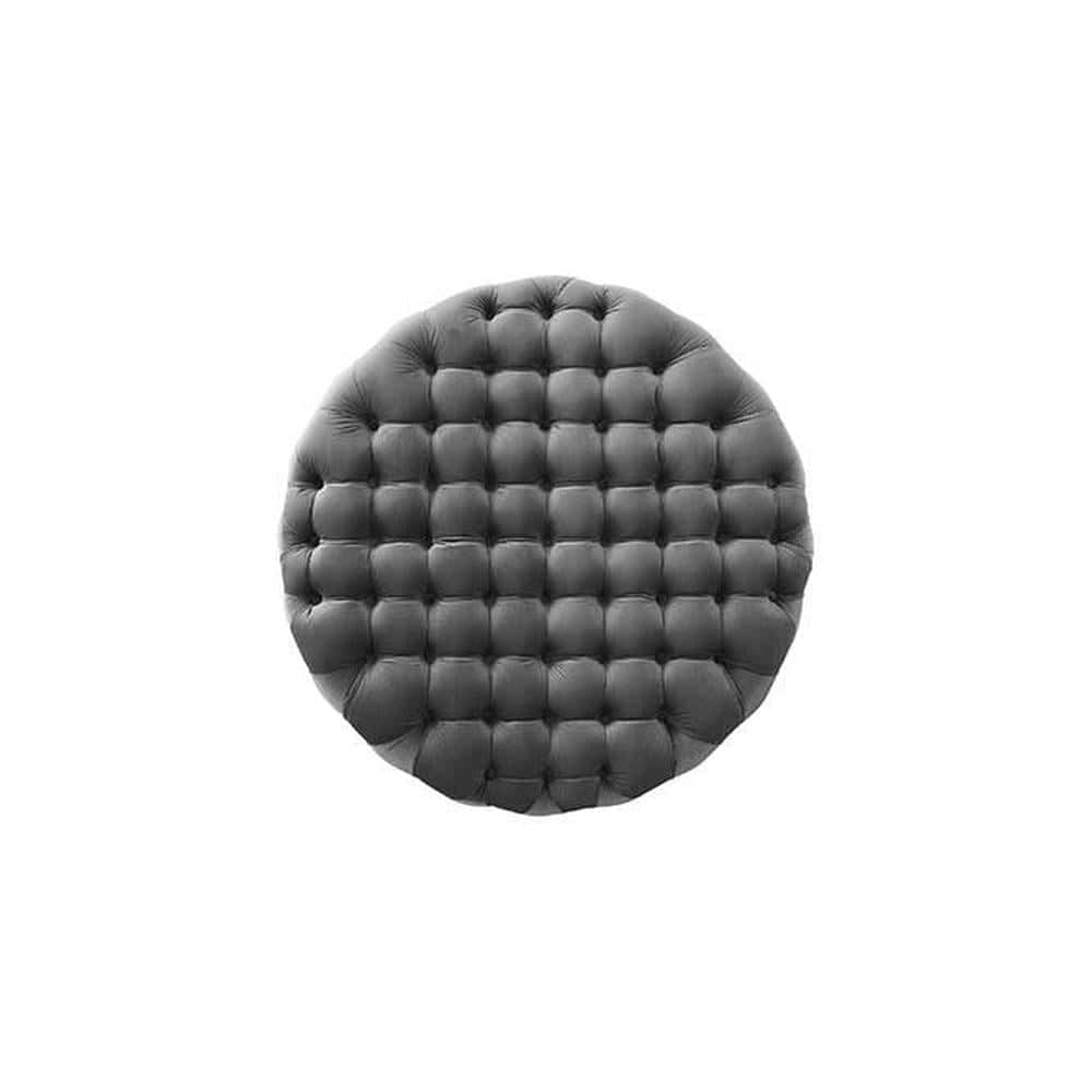 Kolden Ottoman Color in Dark Grey