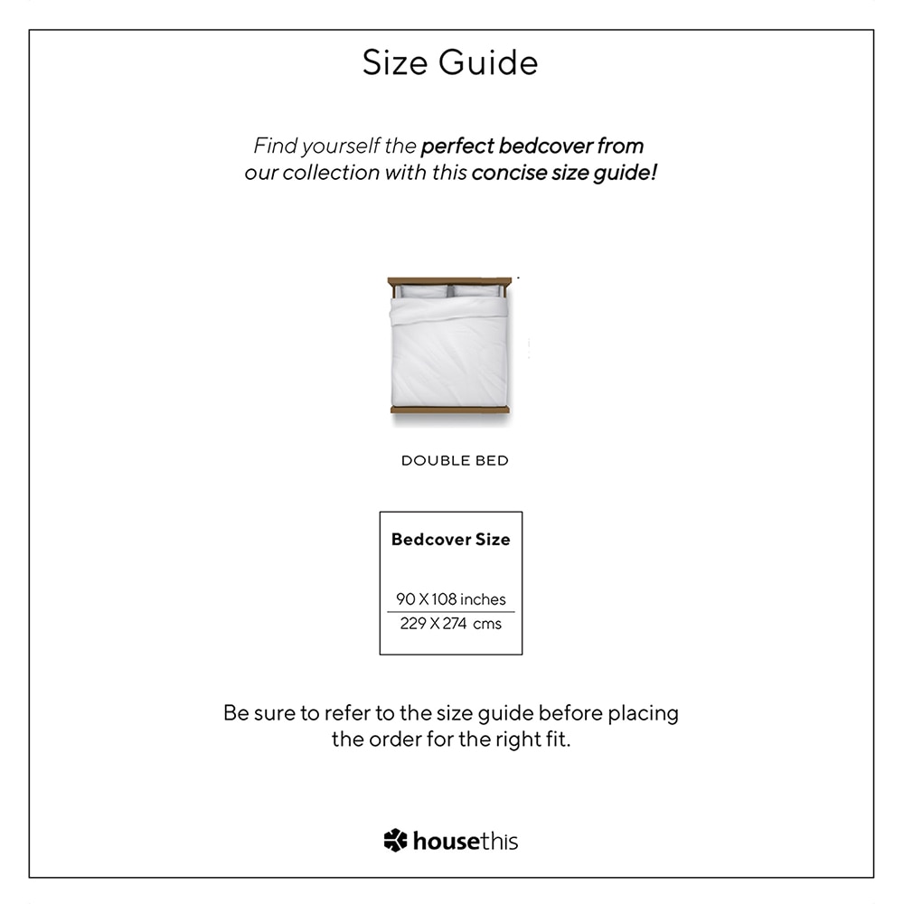 Girnar 1 Double Bedcover with Yellow colour