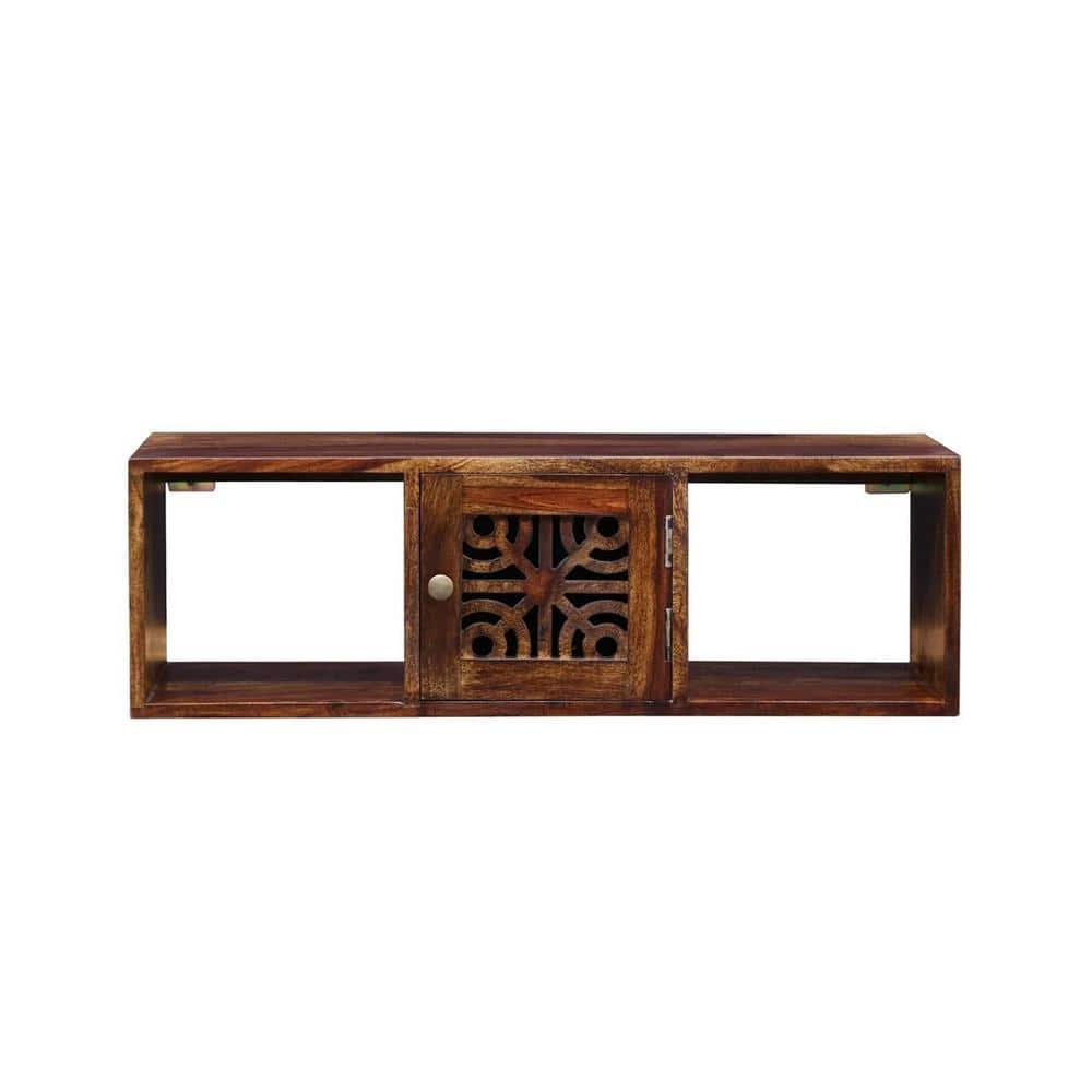 WOODENMOOD Rectangular Wall Cabinet