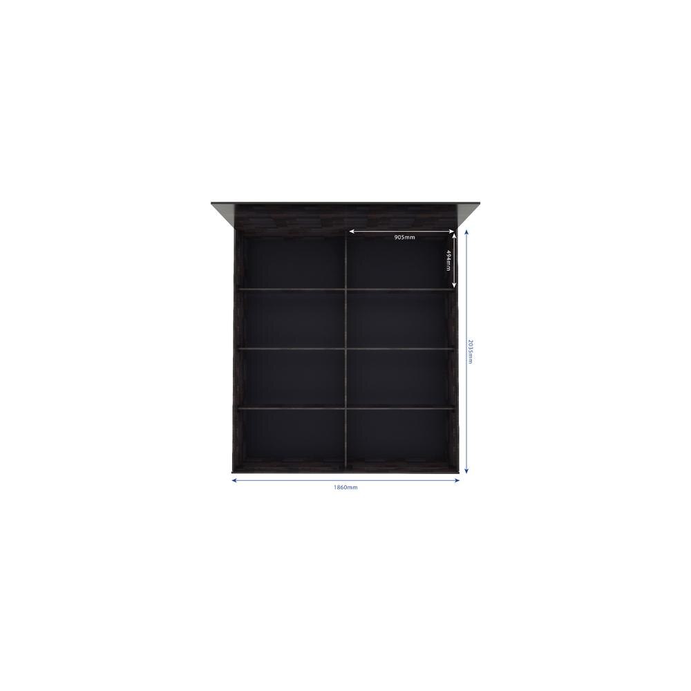 Kuruma King Size Bed Wenge Finish