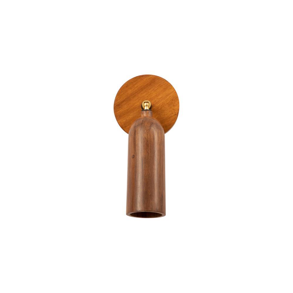 Bedside Wooden Wall Sconce
