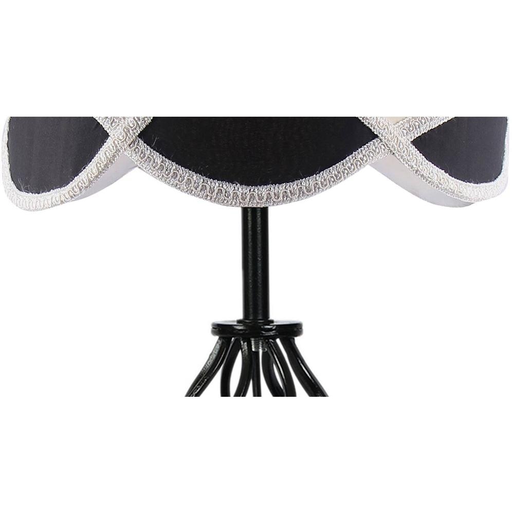 Oakley Vintage Multicolor Shade Table lamp with Iron Base