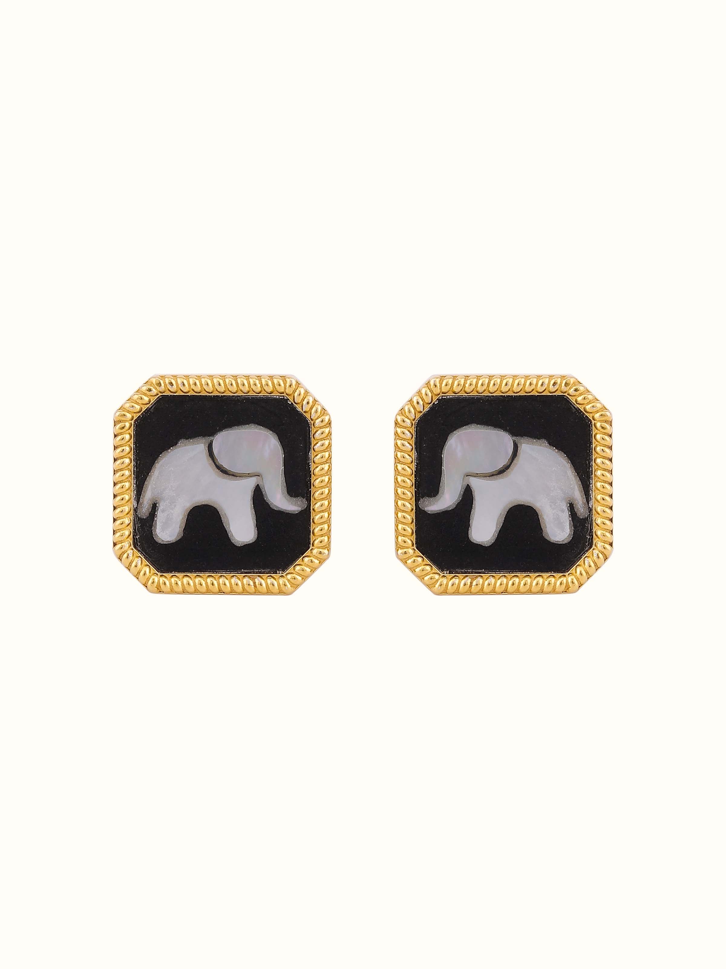 Parchinkari silver cufflinks – Swadesh