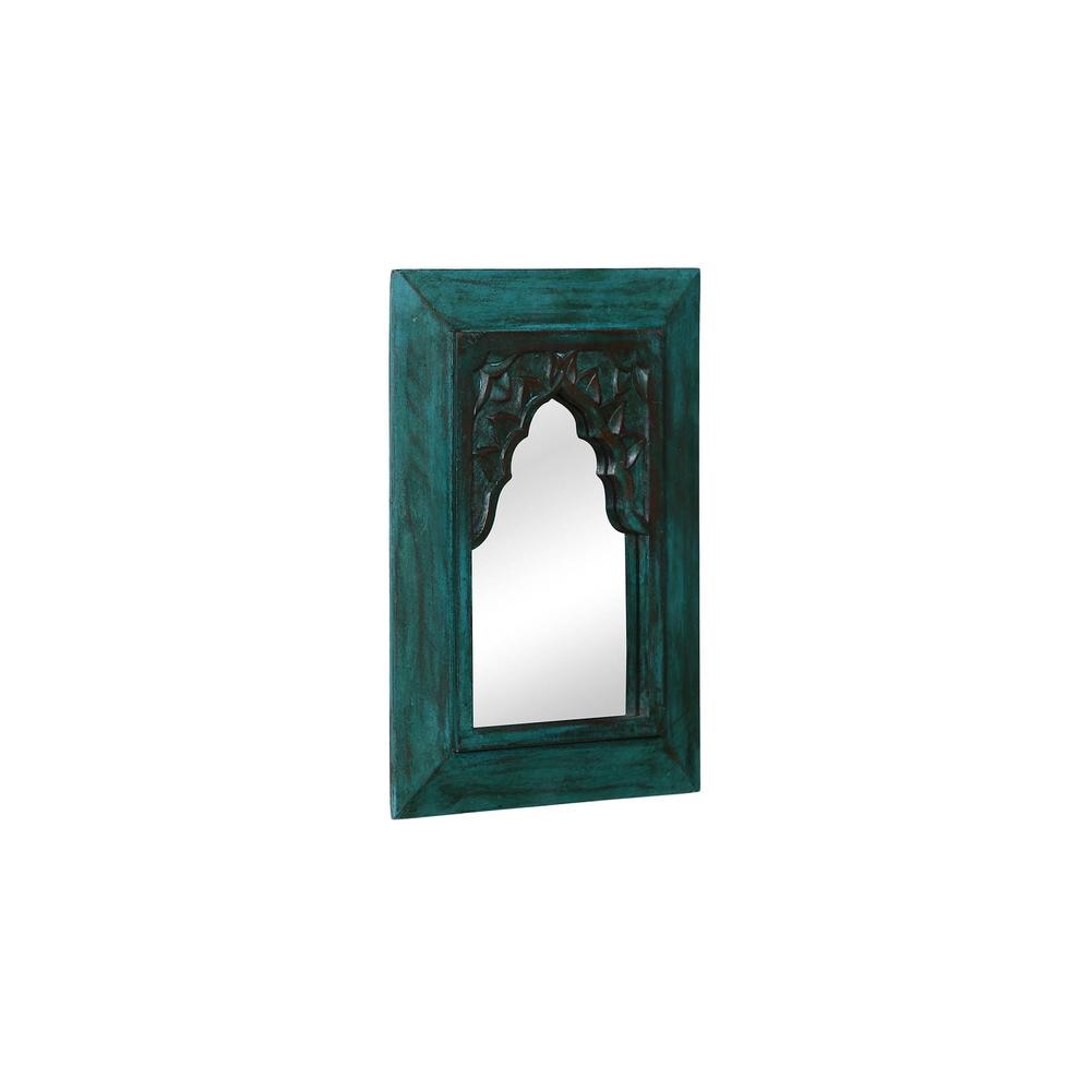 Cora Cora Green Carved Vintage Minaret mirror