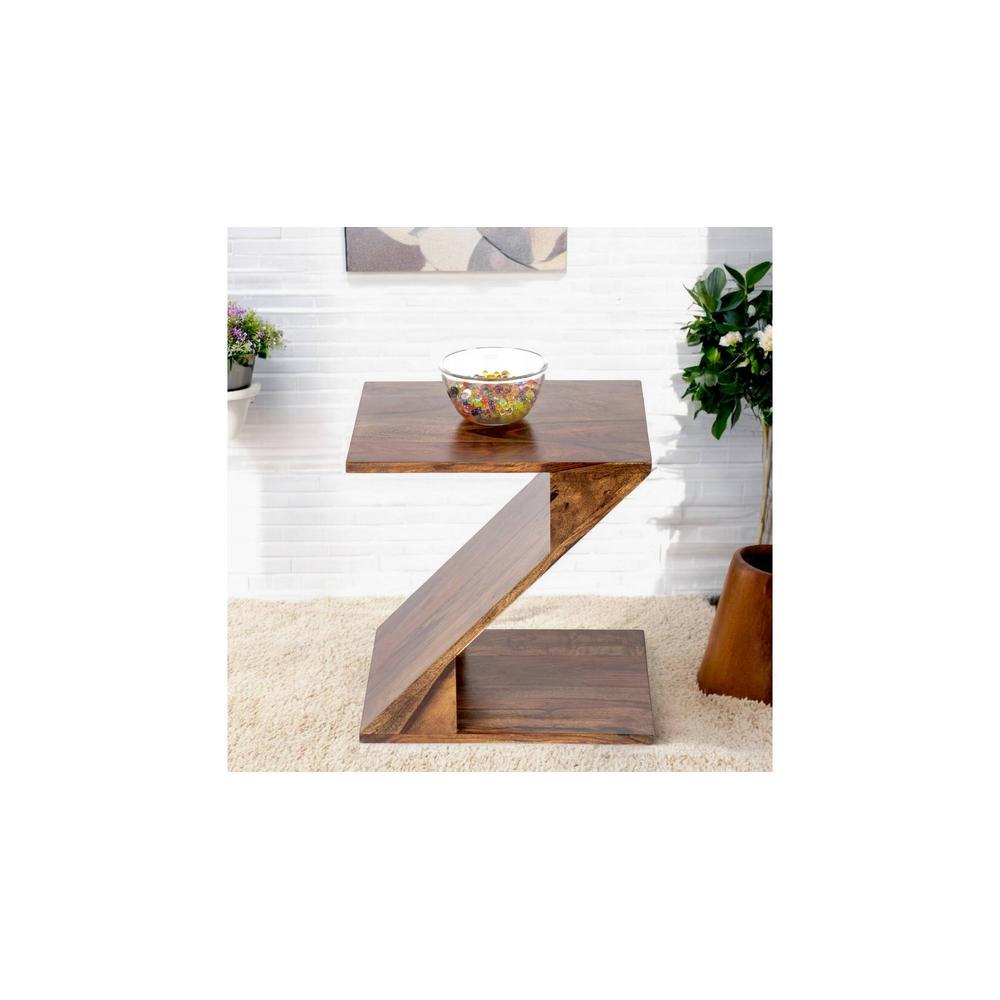 Berlin Bedside Table - Teak Finish