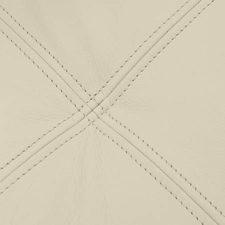 Franco 3 Seater Leather Sofa in Cream Colour