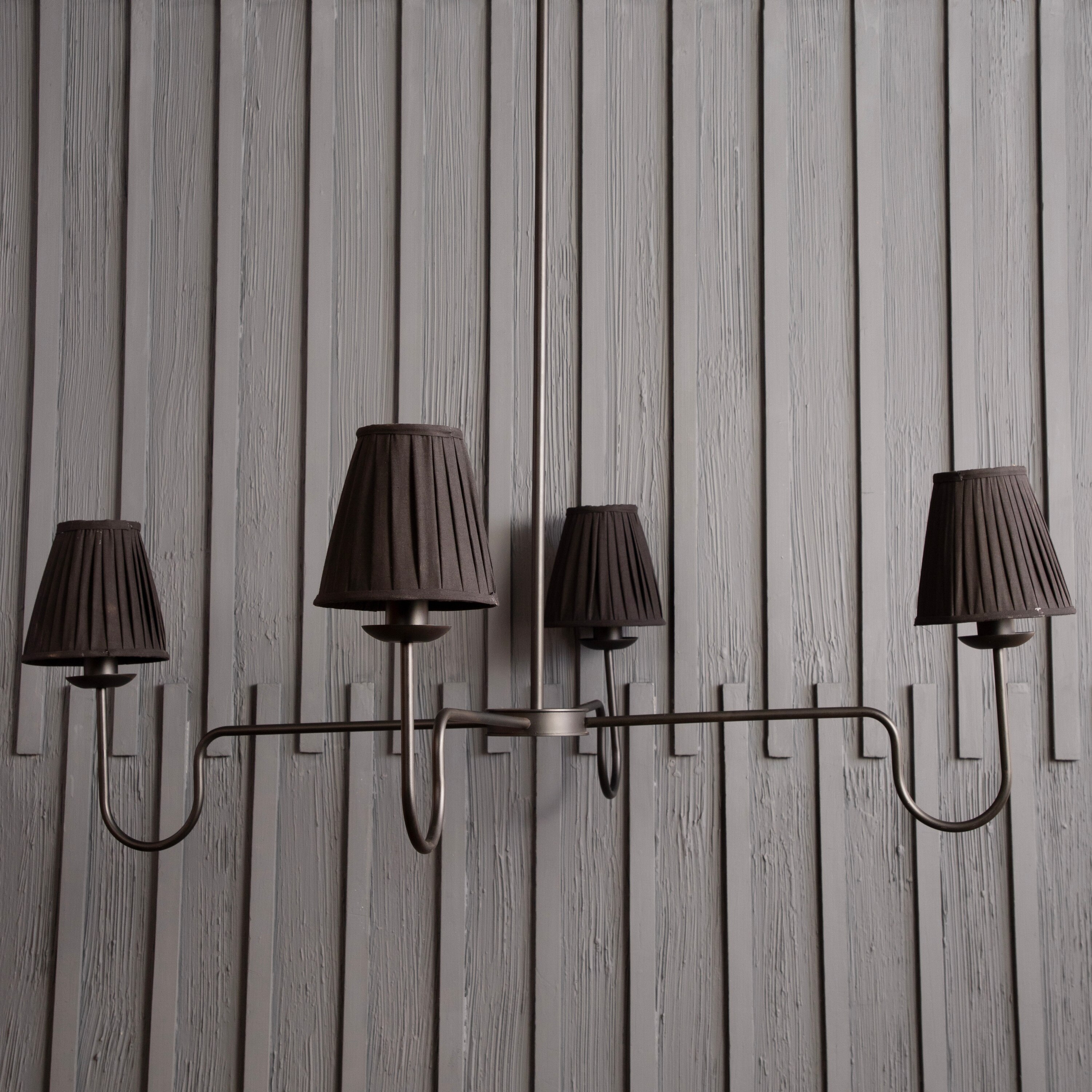 Lombard Black Chandelier By Shoppeefry