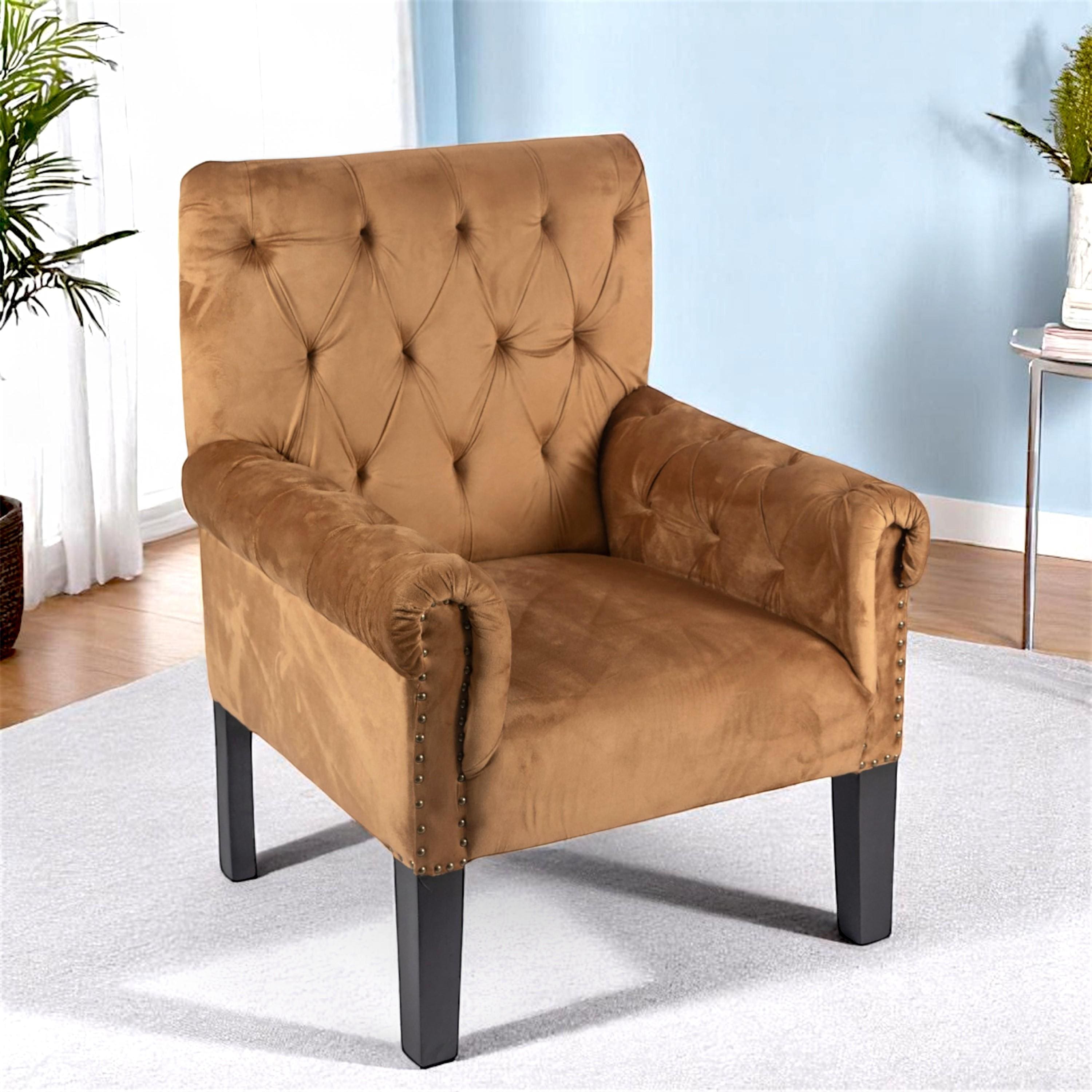 Arista Sheesham Wood Accent Chair