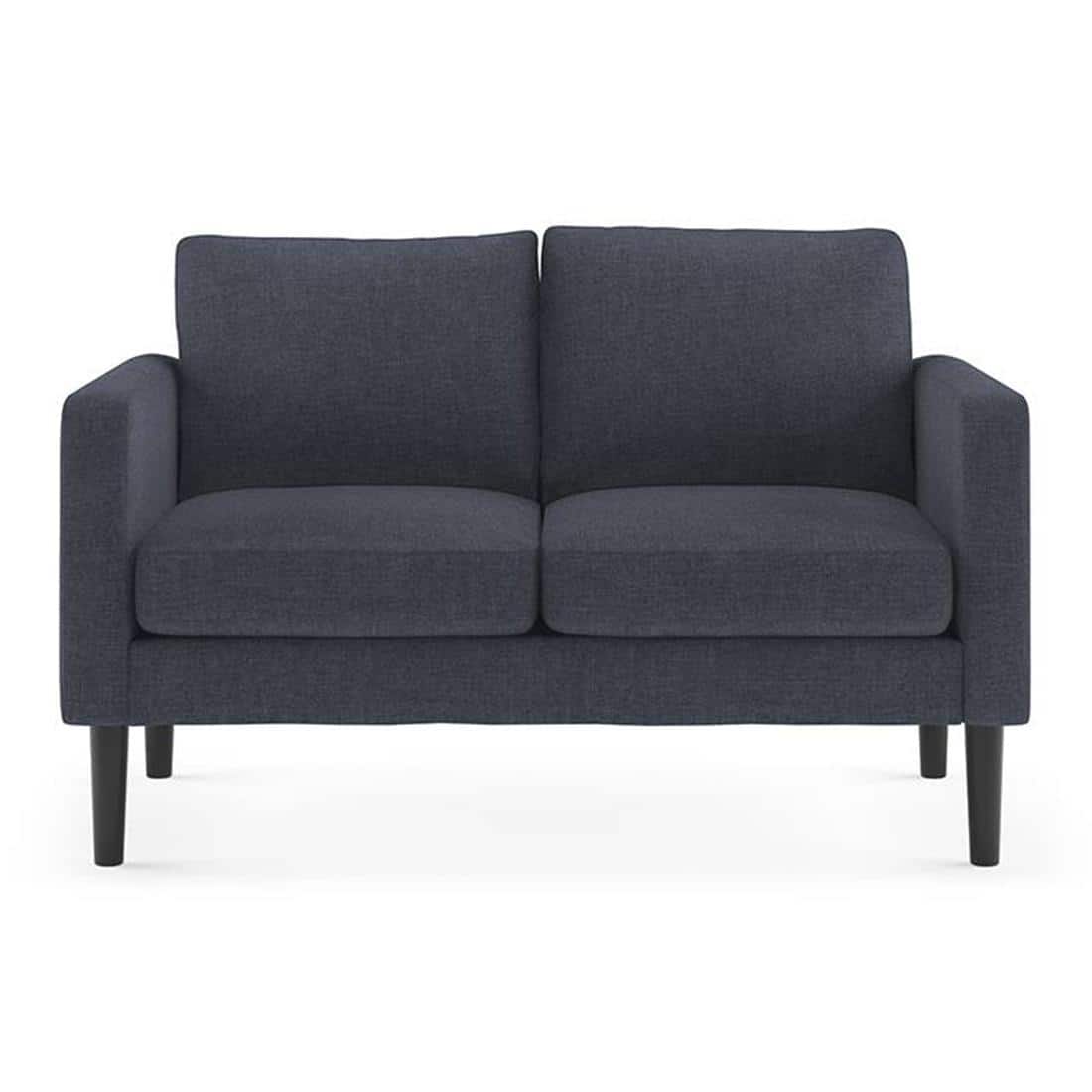 Liverpool 2 Seater Fabric Sofa in Blue Colour