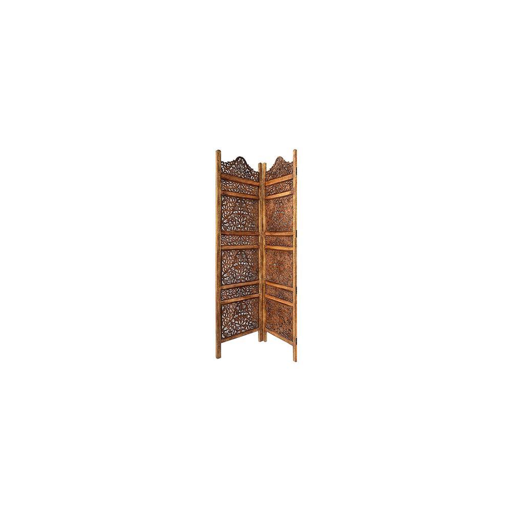 Irit Solid Wood 4 Panel Room Divider