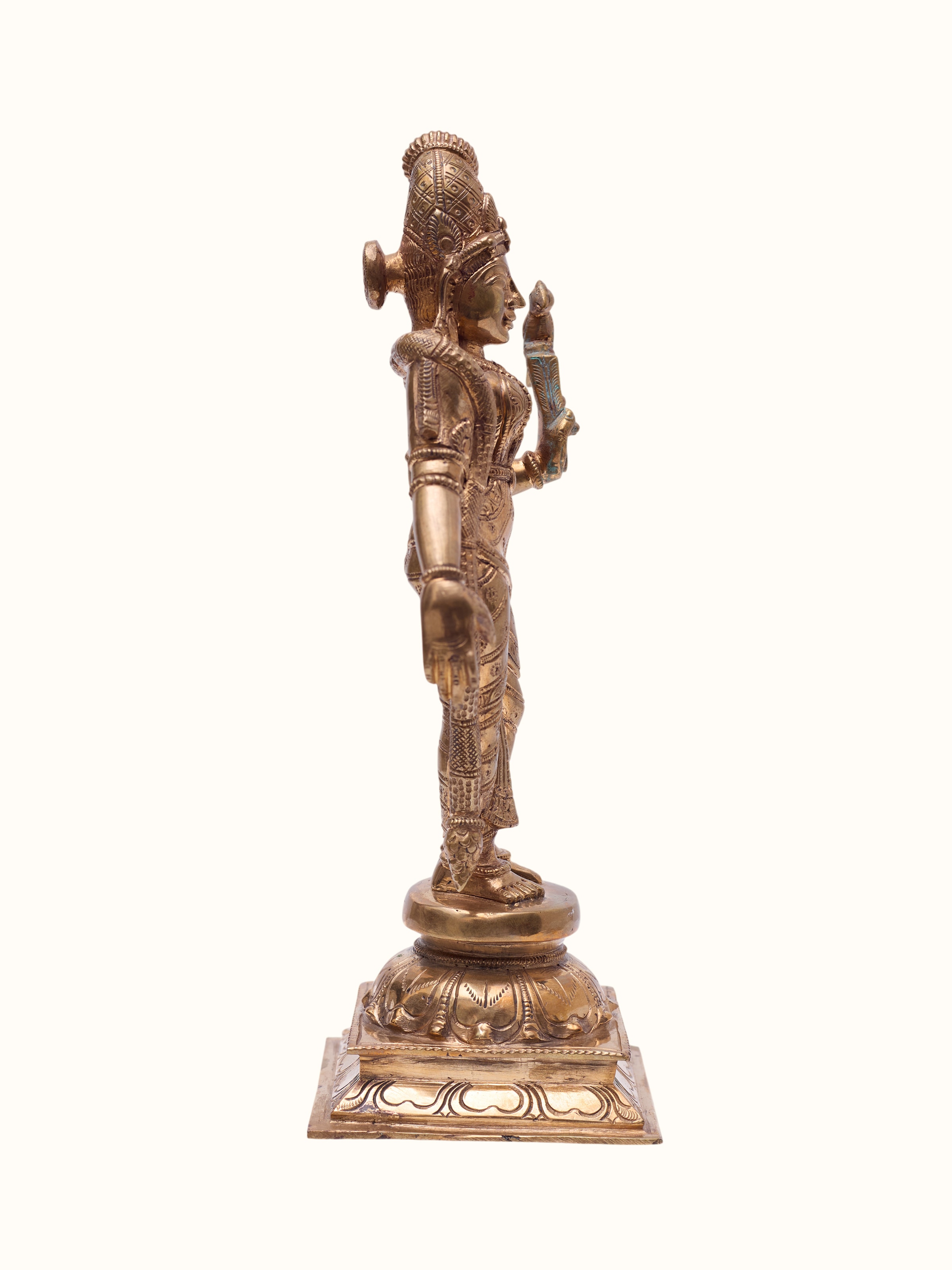 Bronze Cast Andal Idol