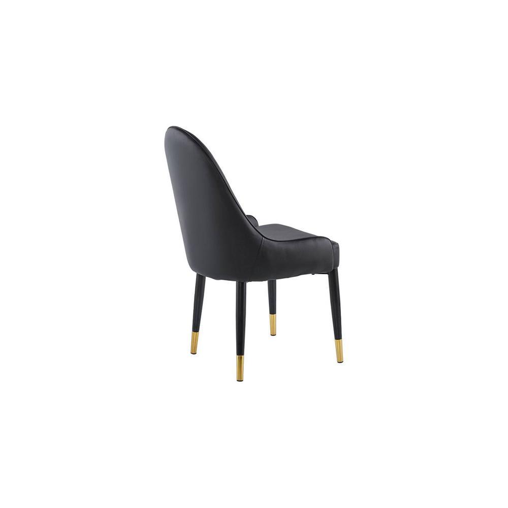 Lili Accent Chair in Black Colour