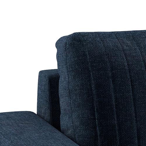 Granada Premium 3 Seater Fabric Sofa in Cobalt Colour