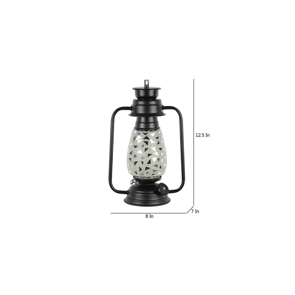 Dixie Multicolor Metal Wall Mounted Lantern Lamp