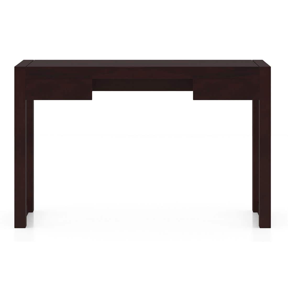 Austen Compact Desk Mahogany Finish
