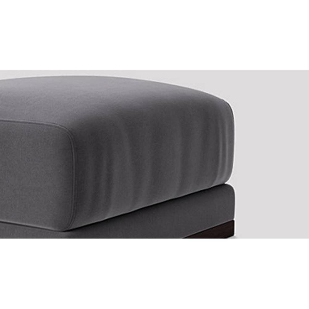 Alesun Ottoman Color in Dark Grey