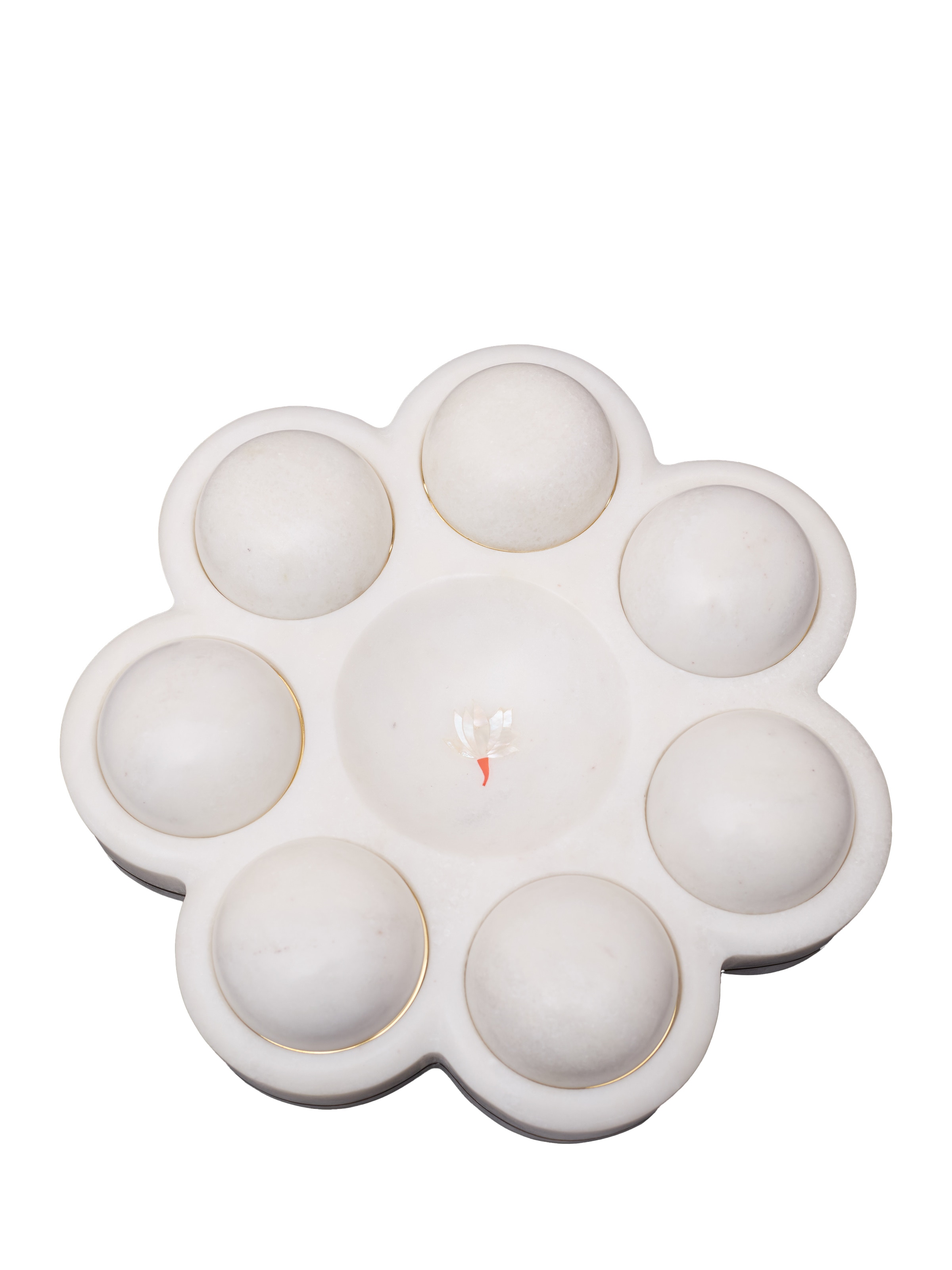 Marble Pacchikari Dryfruit Bowl