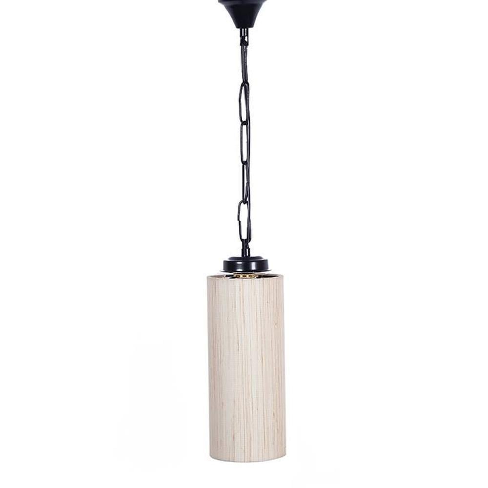 Skyler Off-White Fabric Hanging Light
