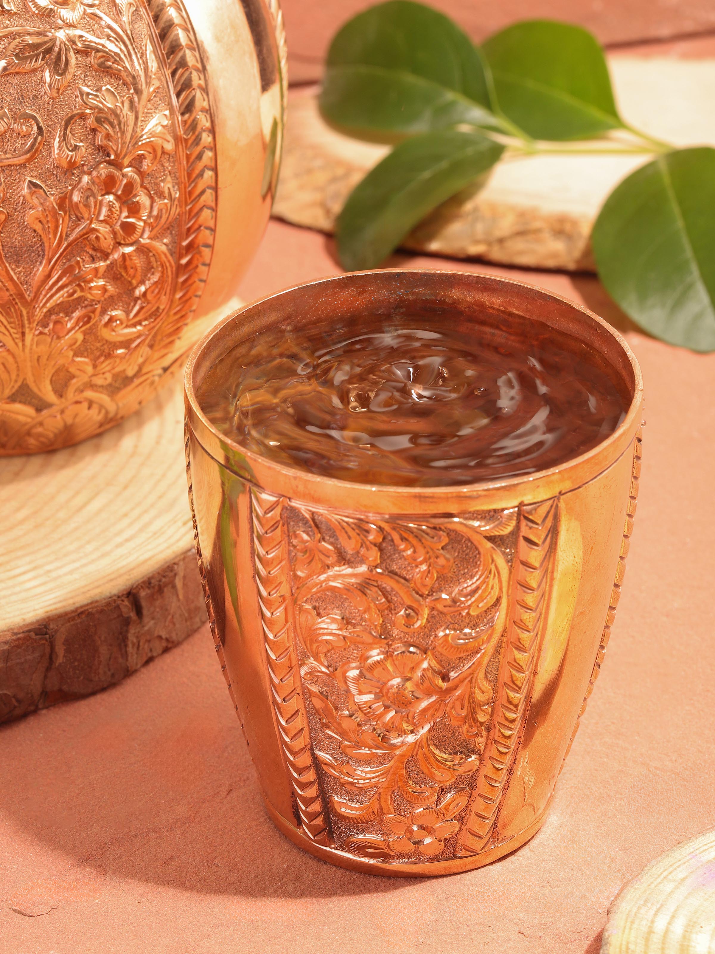 Metal Copper Traditional Carafe