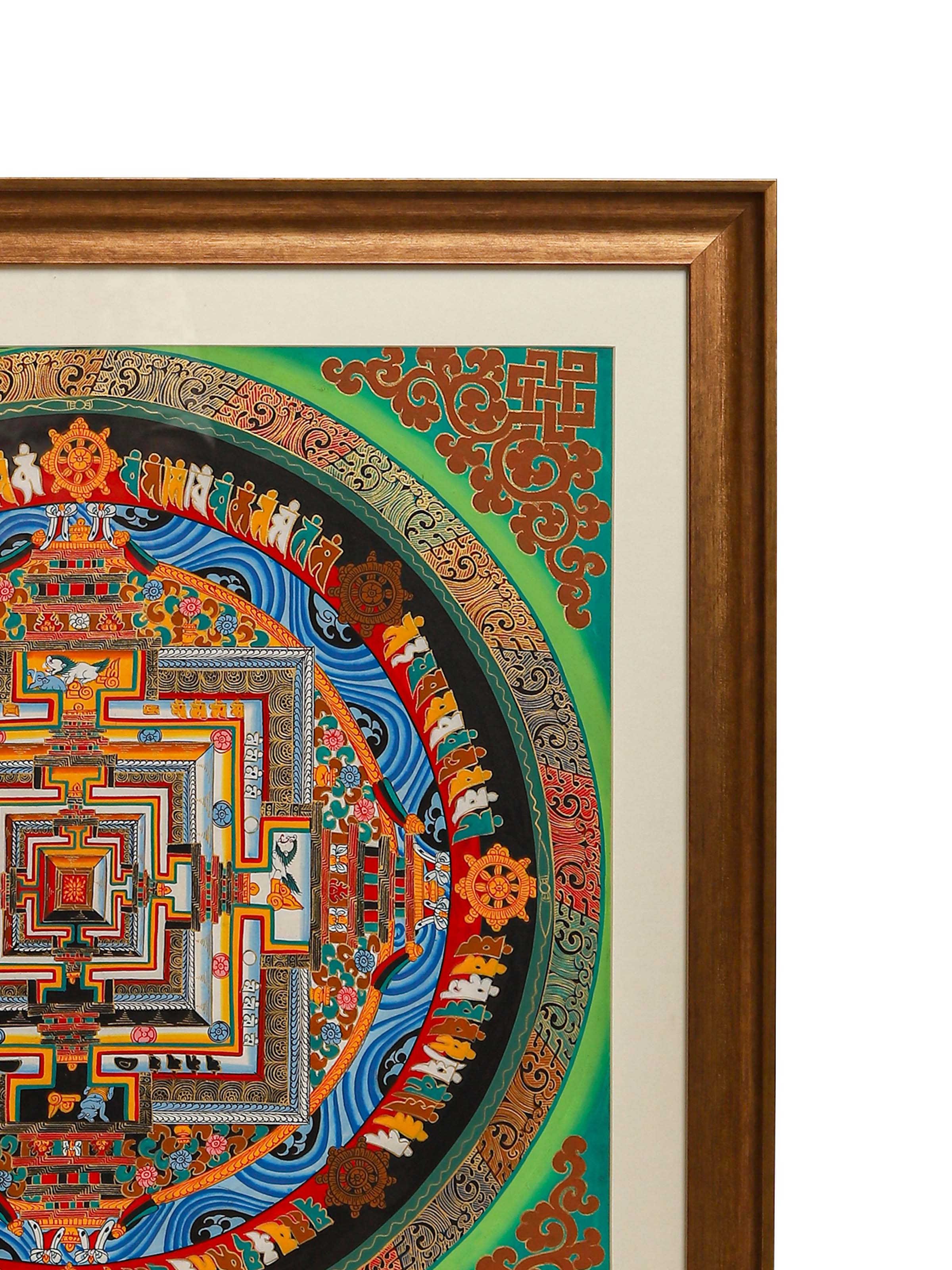 Kalachakra Mandala Thangka Painting