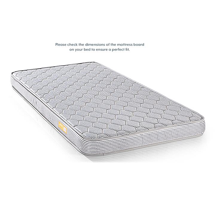 Essential Coir Single Size Mattress (Mattress Thickness : 4 Inches, Mattress Dimensions : 75 x 36 in)