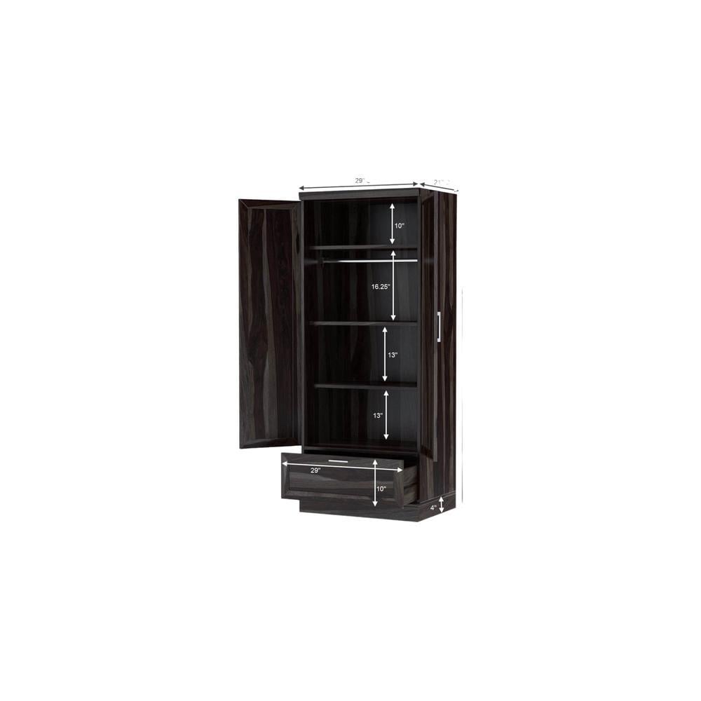 Dyson 2 Door 1 Drawer Warddrobe