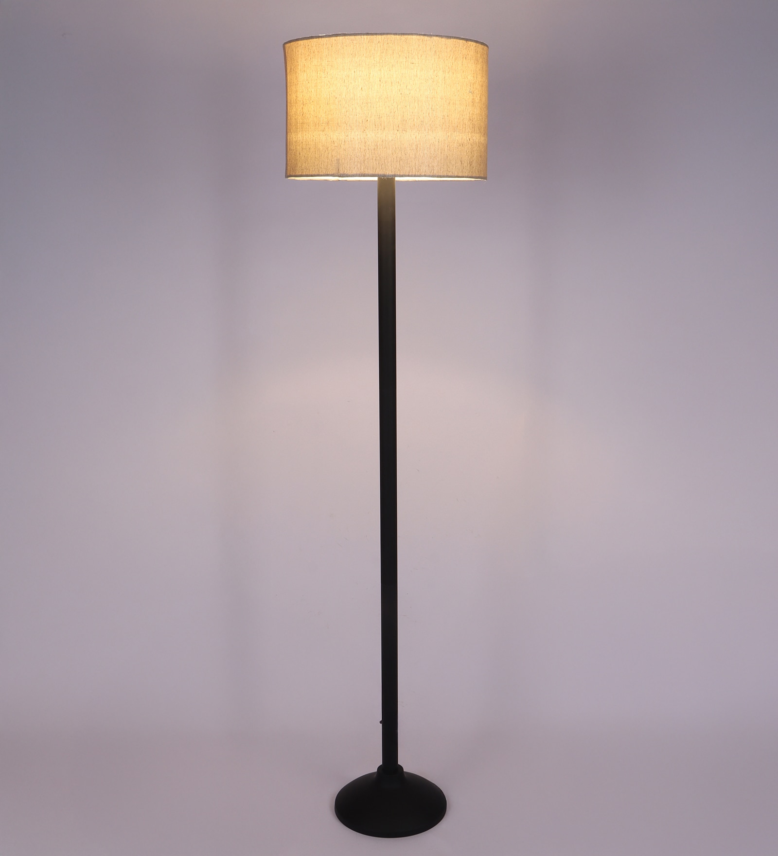 FZ 14'' Shade Floor Lamp in Beige Shade