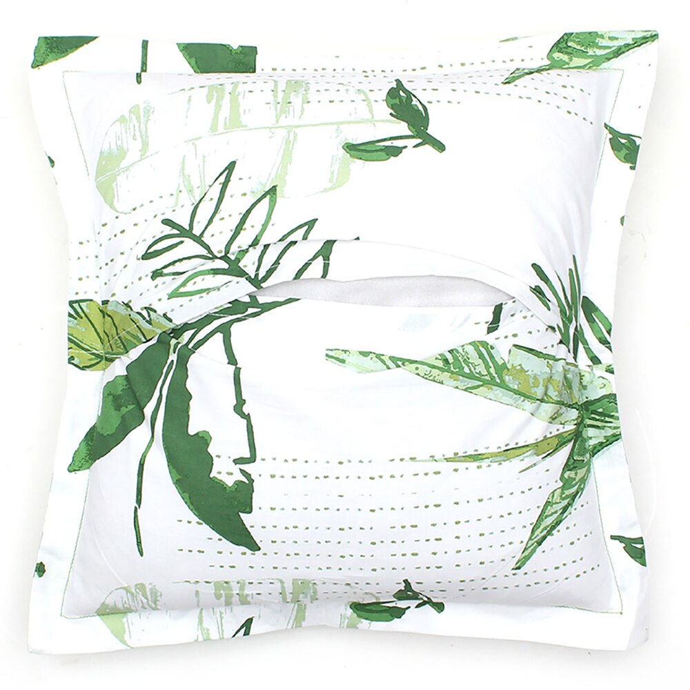 Vanam Set Of 2 Cushion Covers With Green Colour
