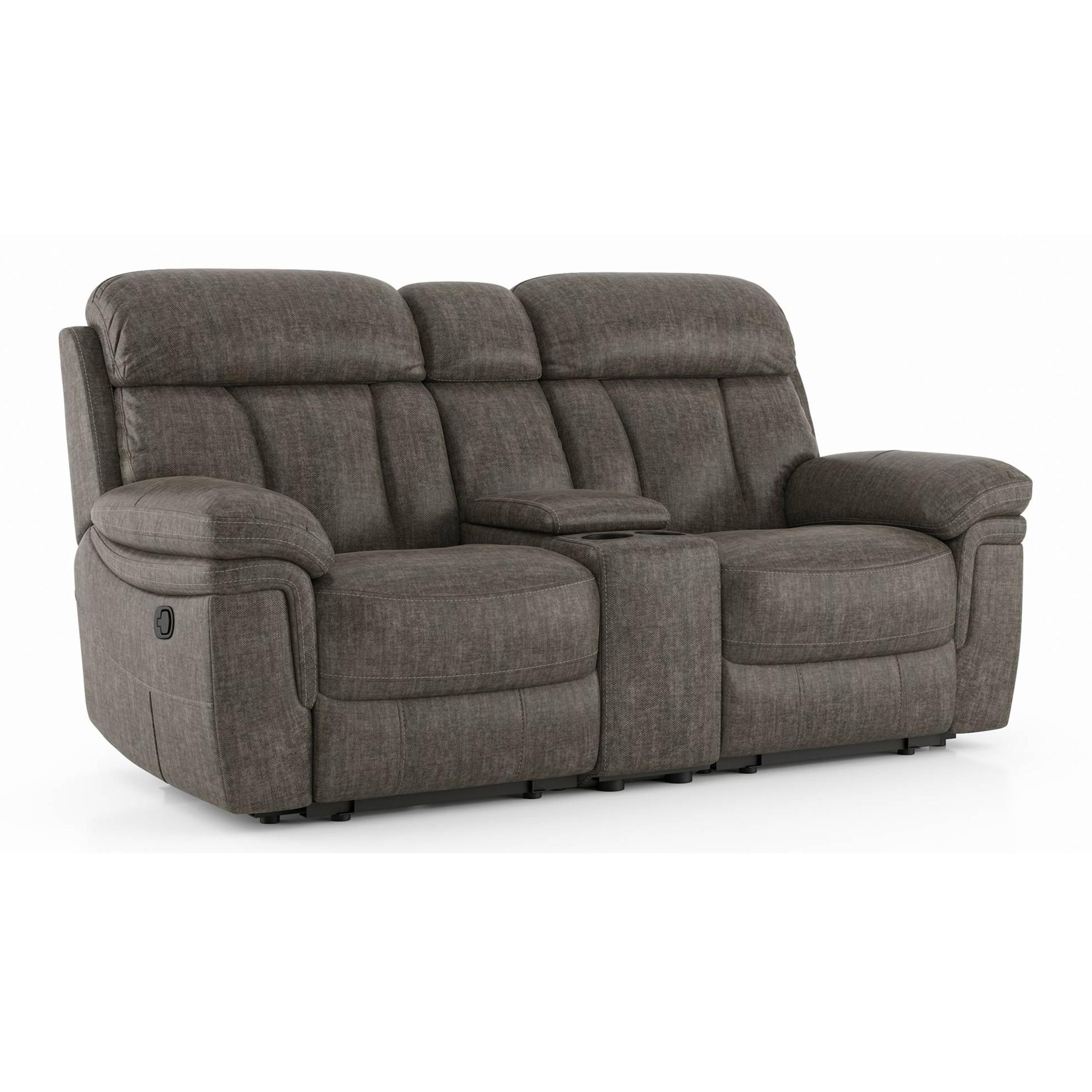Harris Two Seater Entertainment Recliner Carbon Grey Colour