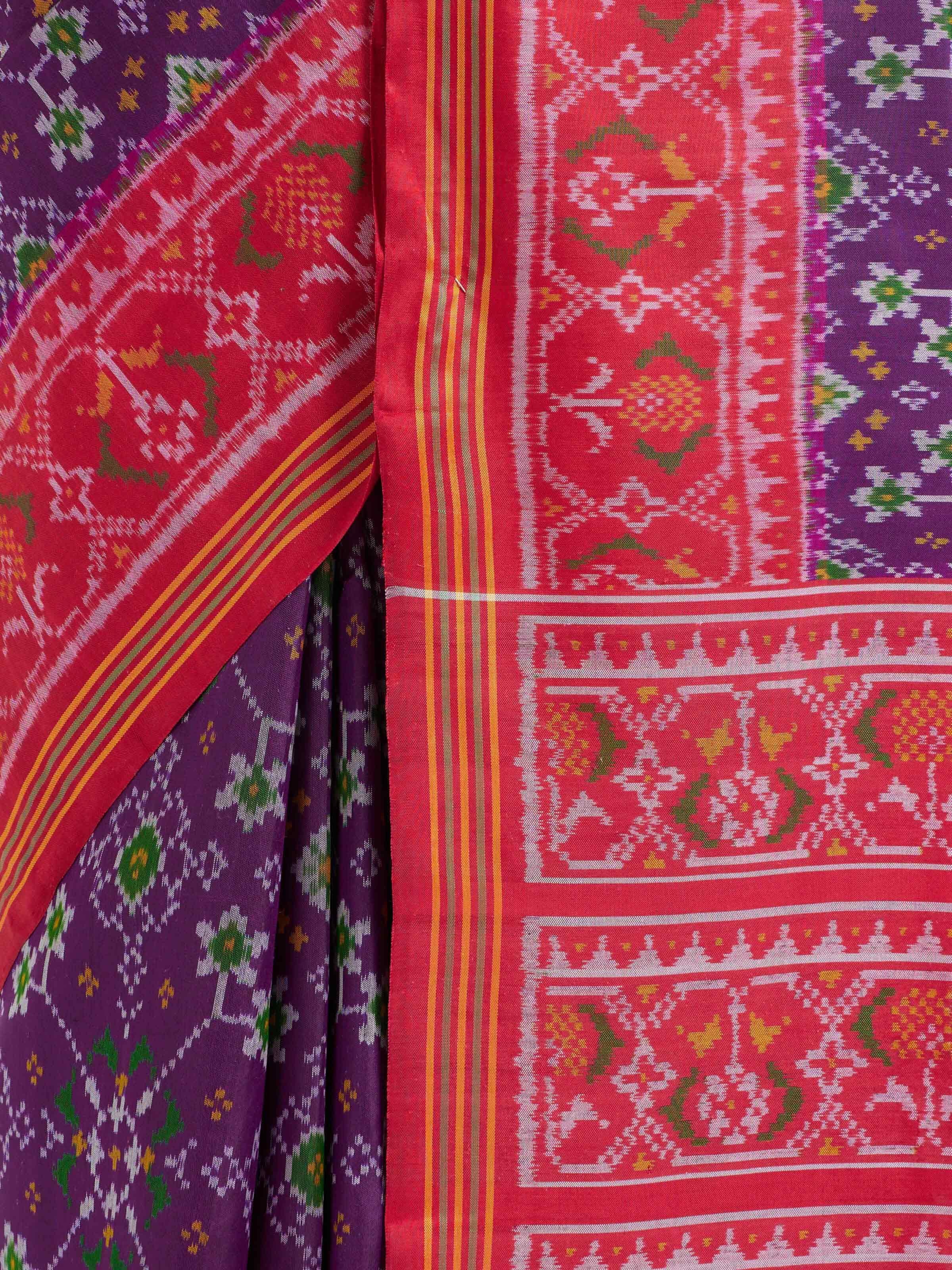 Rajkot Semi Patola Saree