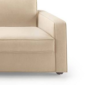 Apollo Sofa (Colour : Birch Beige, Cushion : Hard, Back Type : Regular, Seating Capacity : Left Aligned 2 Seater + Left Aligned Chaise + Ottoman)