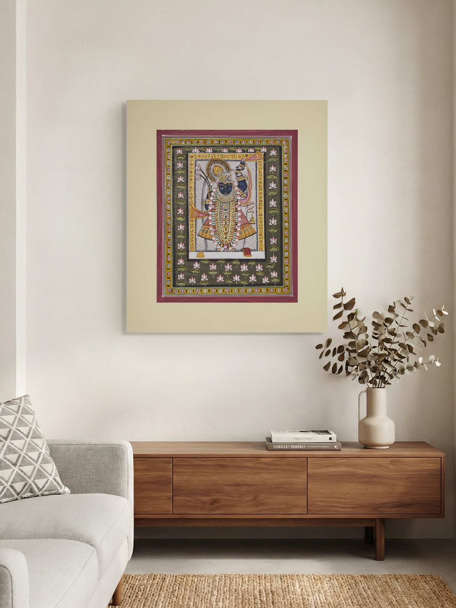 Pichwai Pristine Shreenathji Painting