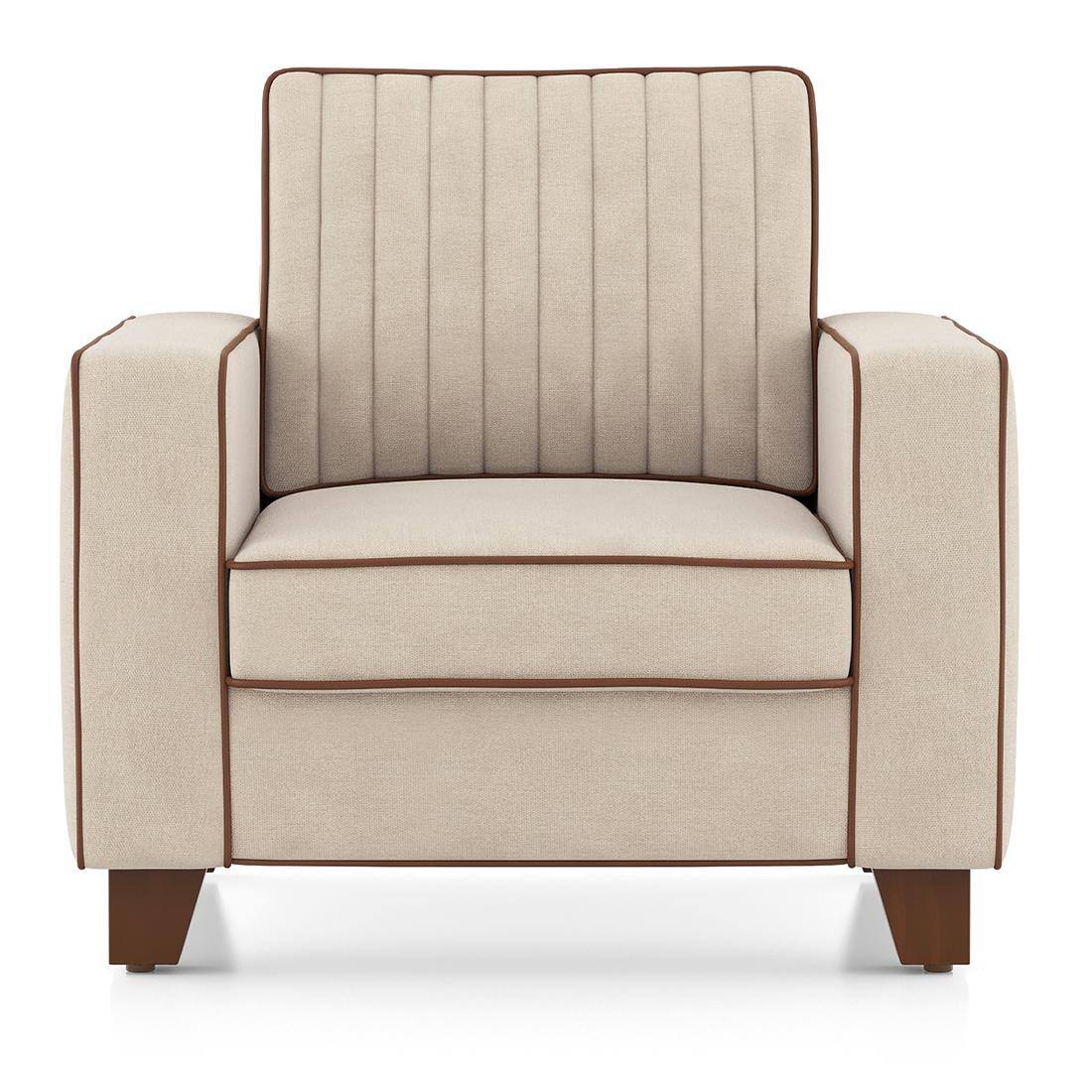 Apollo Neo Sofa (Colour : Classic Beige, Seating Capacity : 1 Seater, Cushion Type : Soft, Back Height : Regular Back)